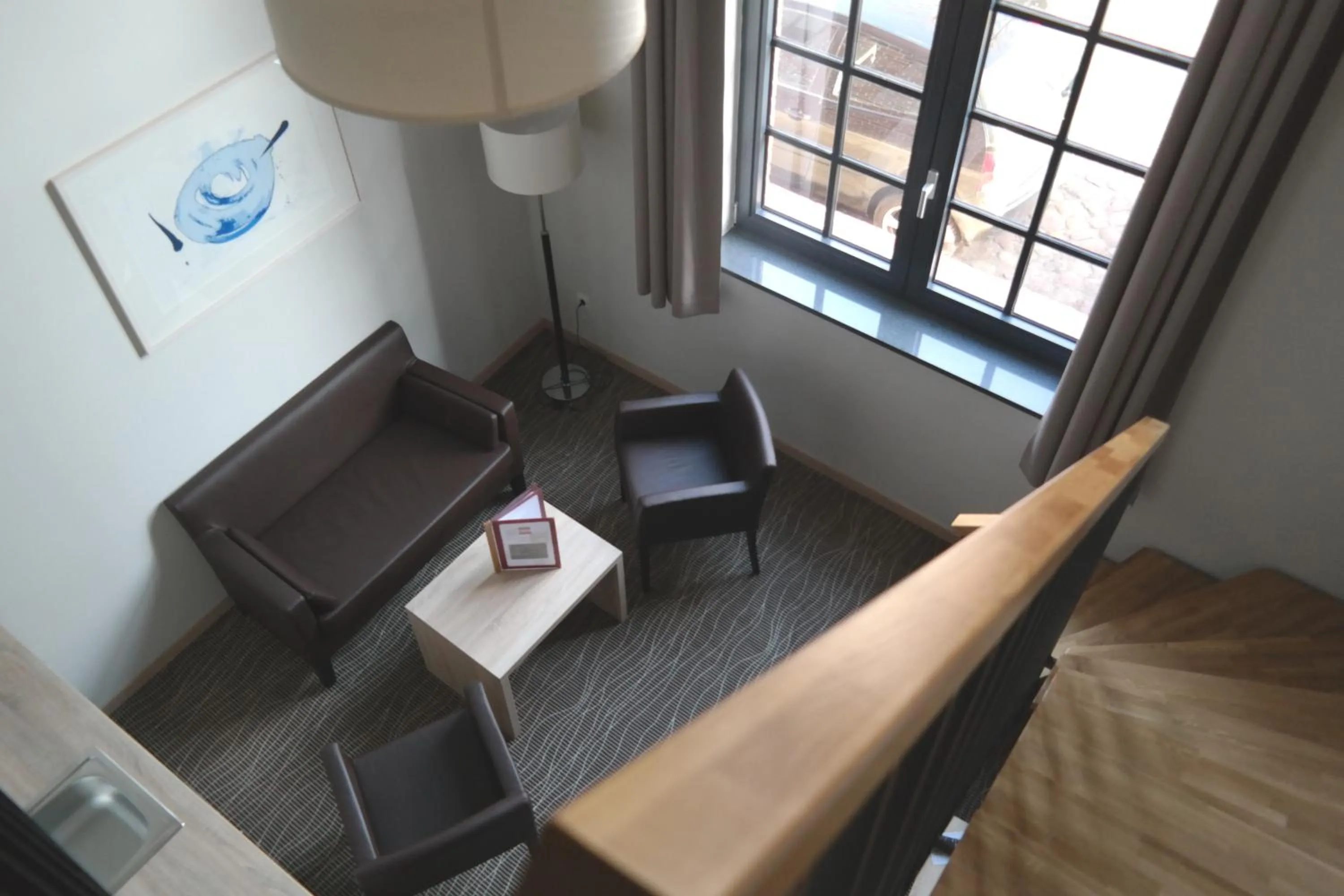 Seating area in Hotel Hafenresidenz Stralsund