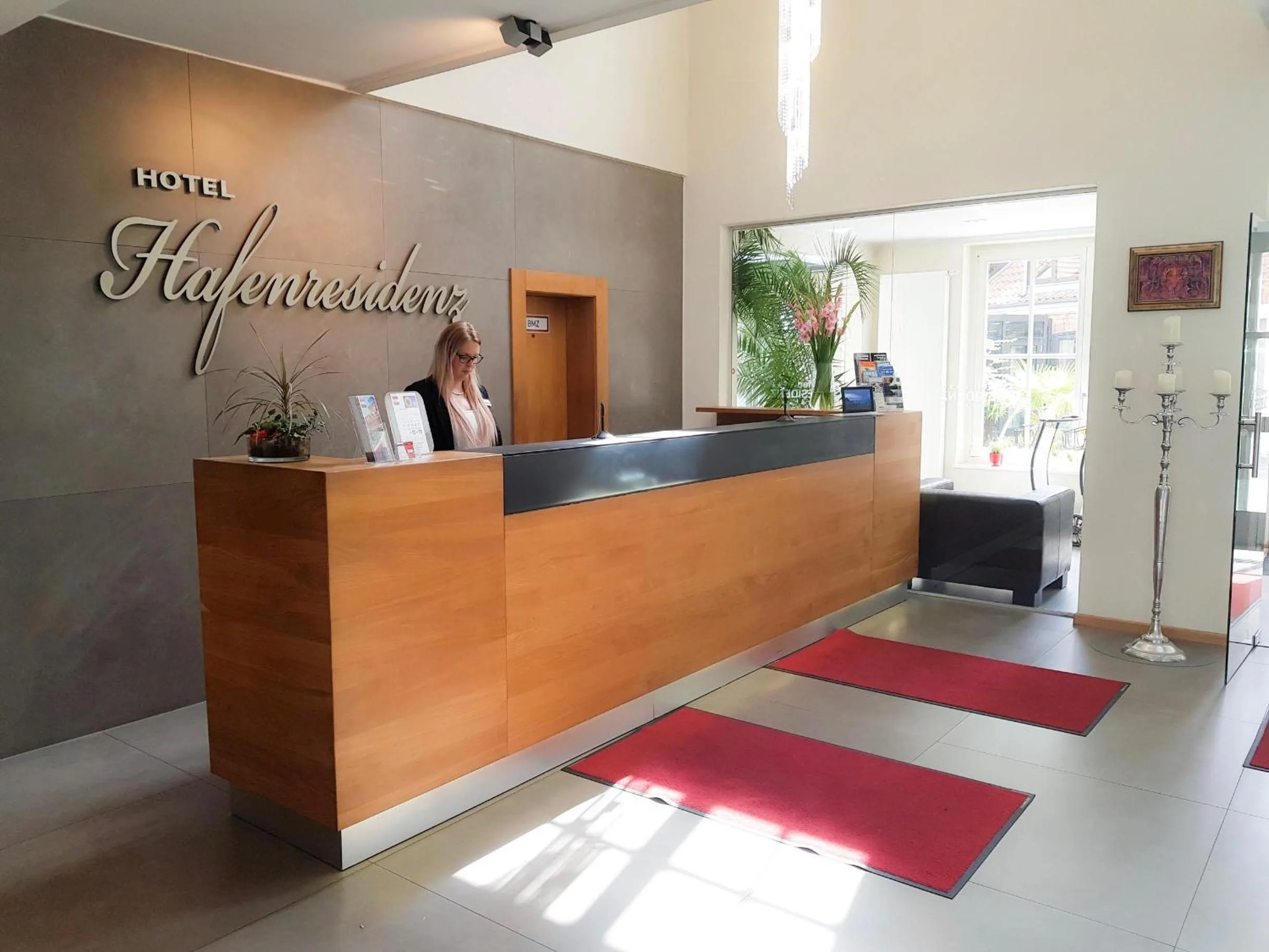 Lobby or reception in Hotel Hafenresidenz Stralsund