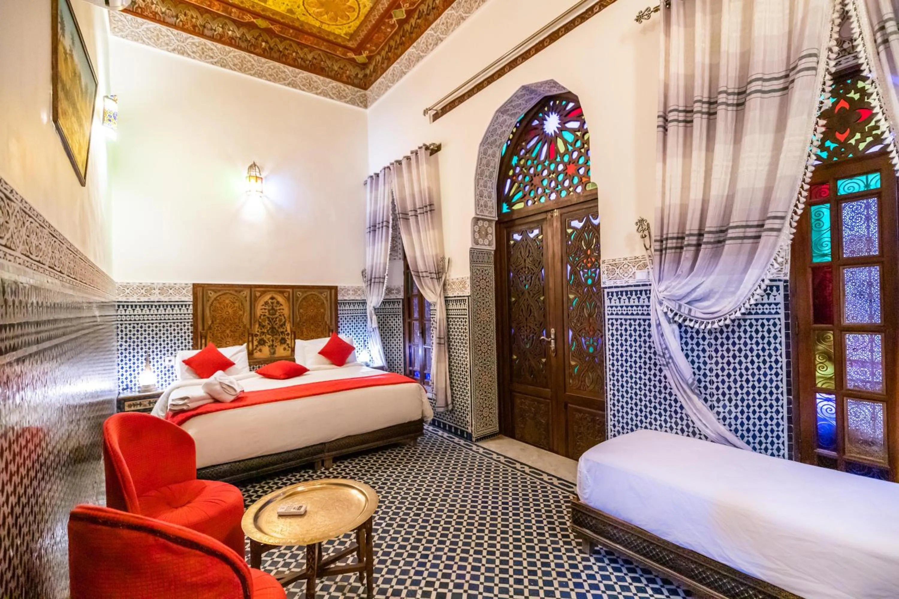 Bed in Dar Fes Tresor