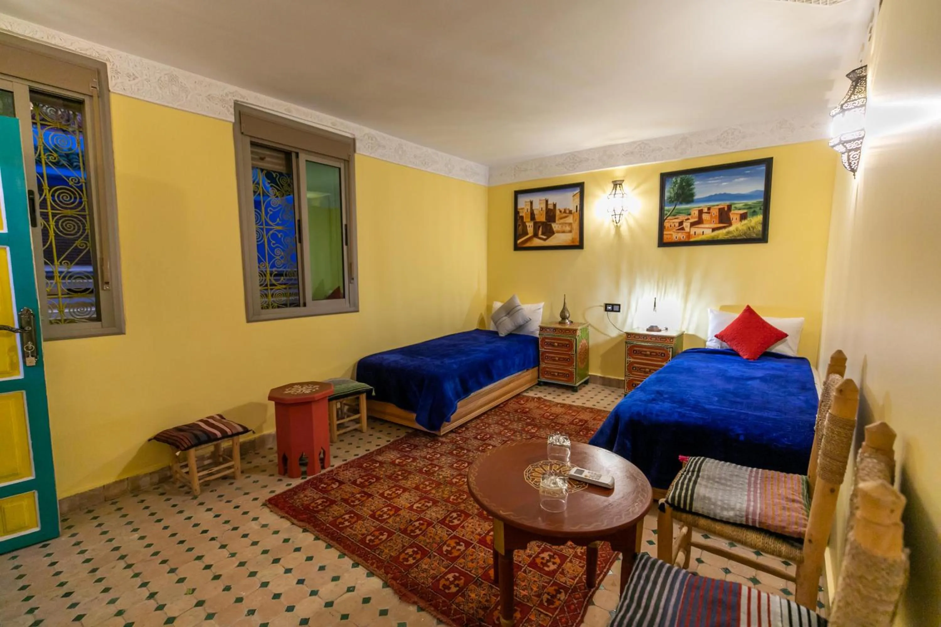 Bed in Dar Fes Tresor