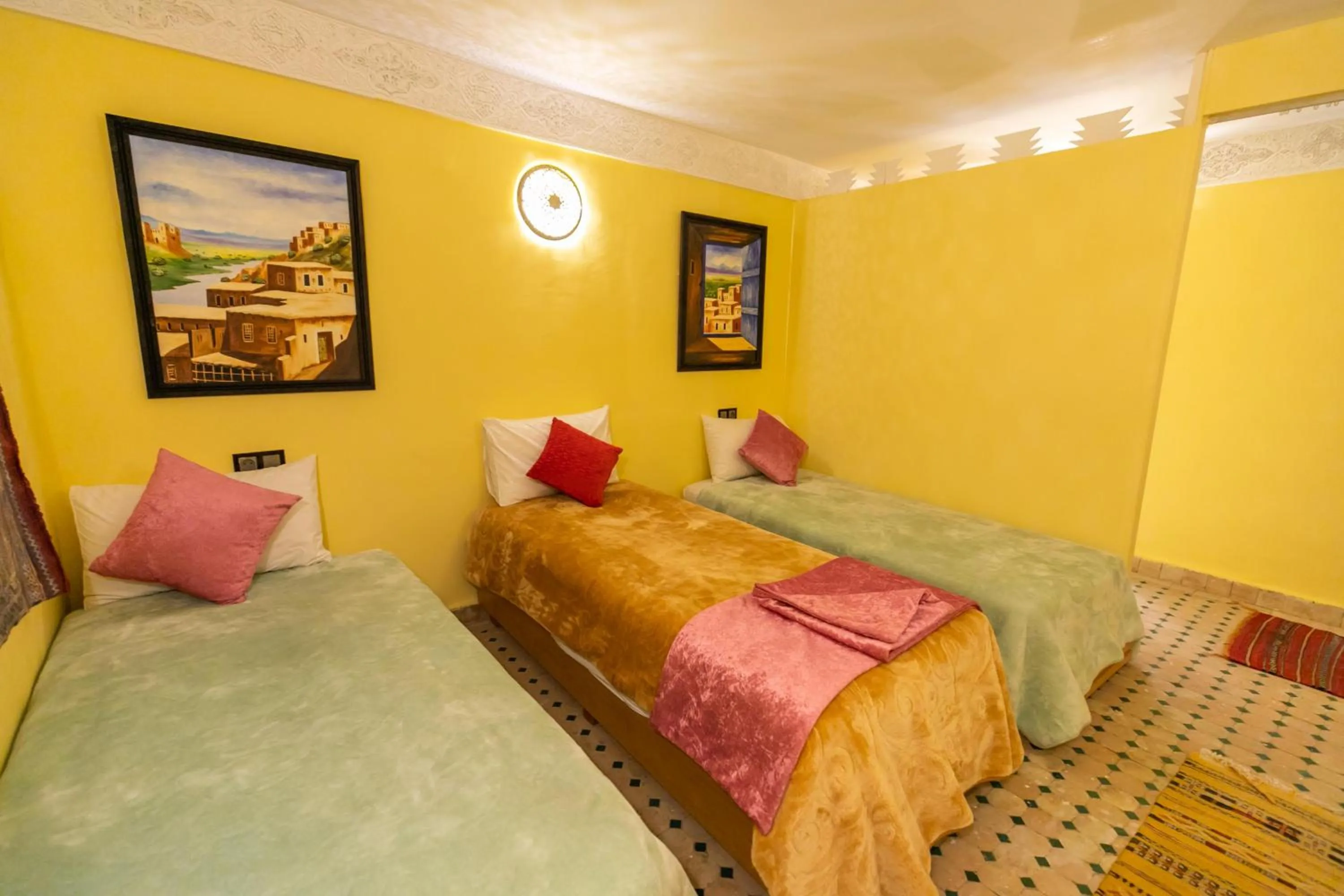 Bed in Dar Fes Tresor