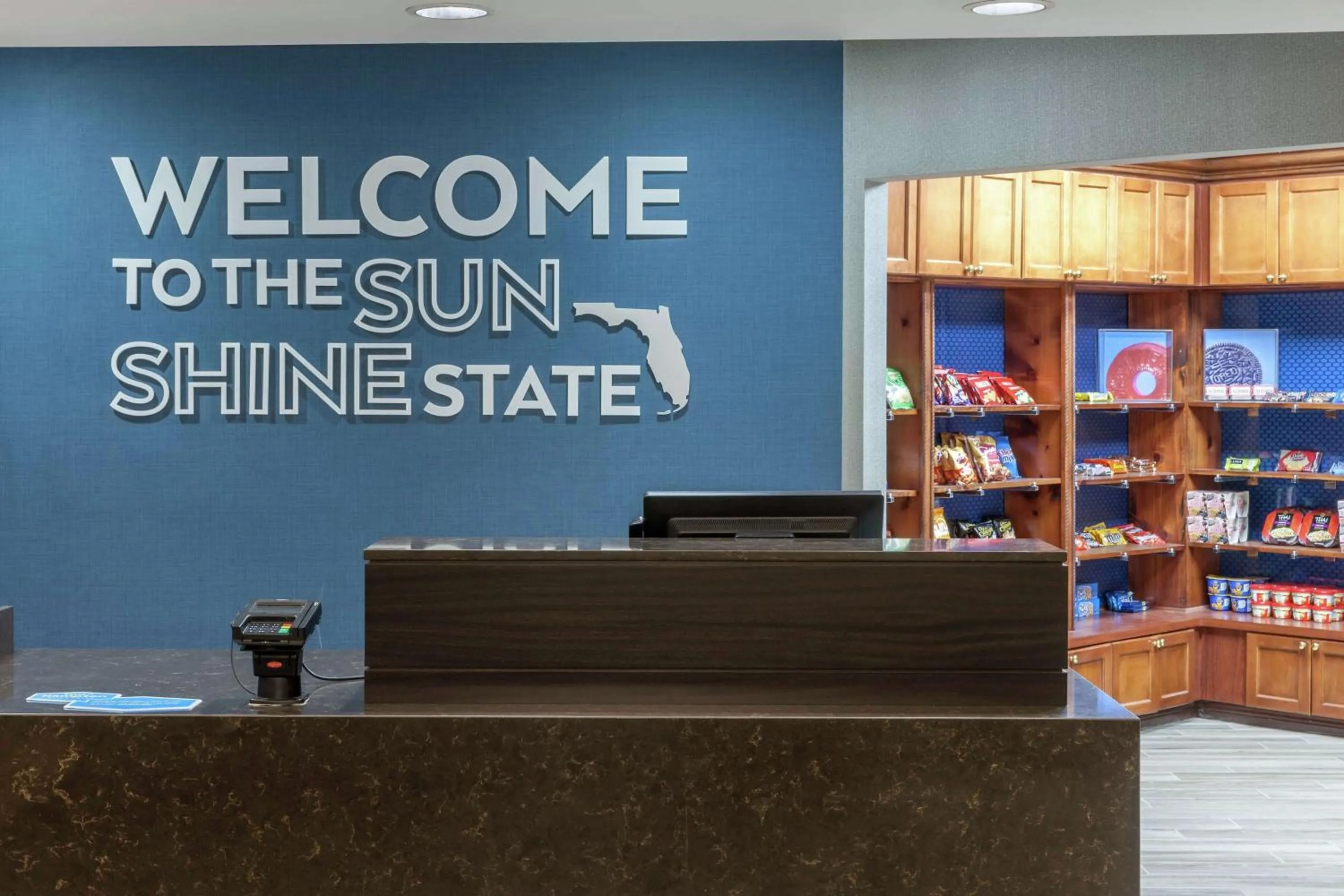 Lobby or reception in Hampton Inn & Suites Miami-Doral Dolphin Mall