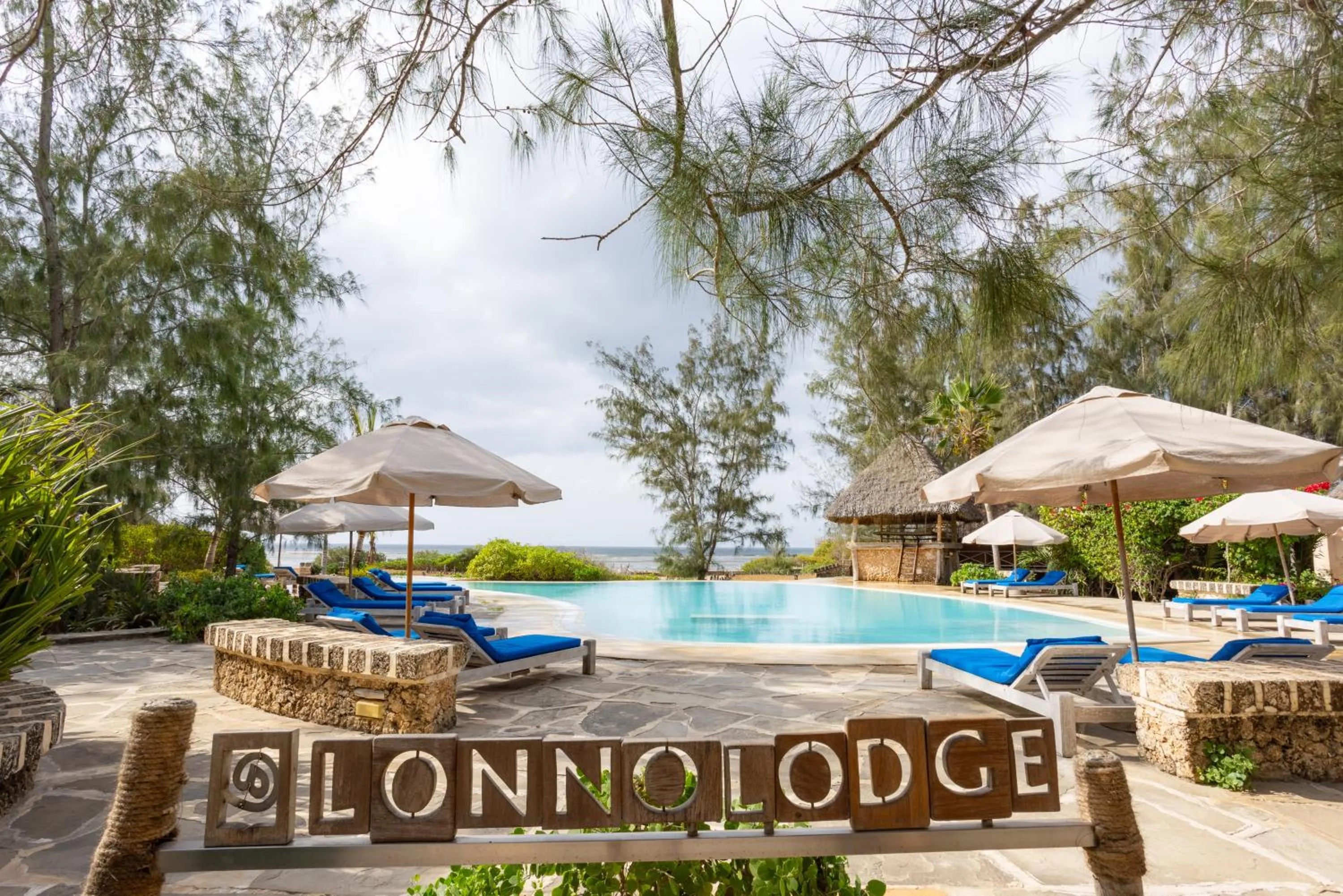 Swimming pool in The Charming Lonno Lodge Watamu