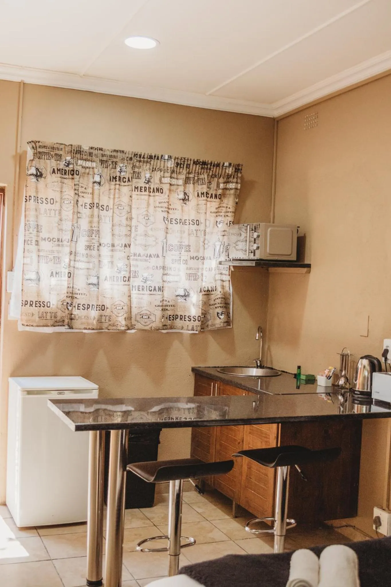 Kitchen or kitchenette in Casa Leitao Lodge