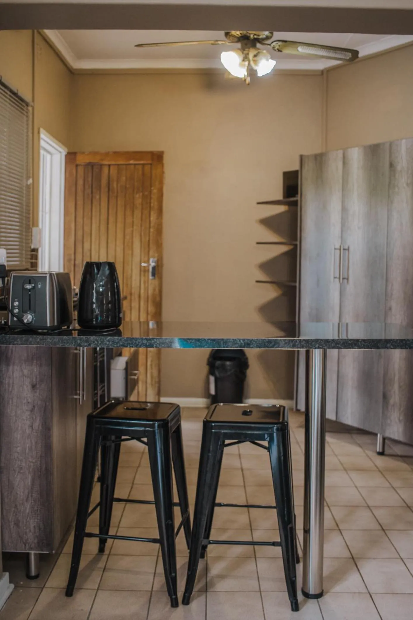 Kitchen or kitchenette in Casa Leitao Lodge
