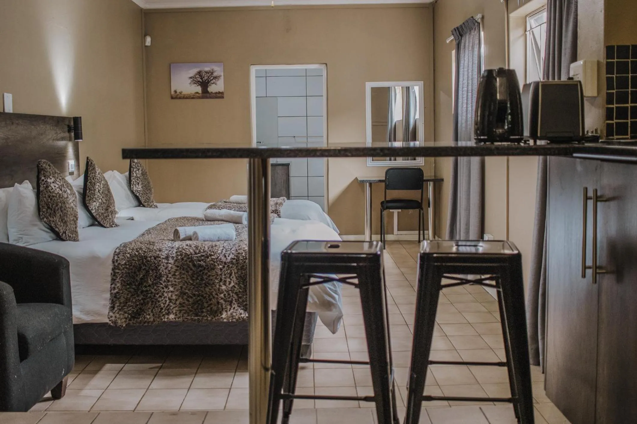 Bedroom, Bed in Casa Leitao Lodge