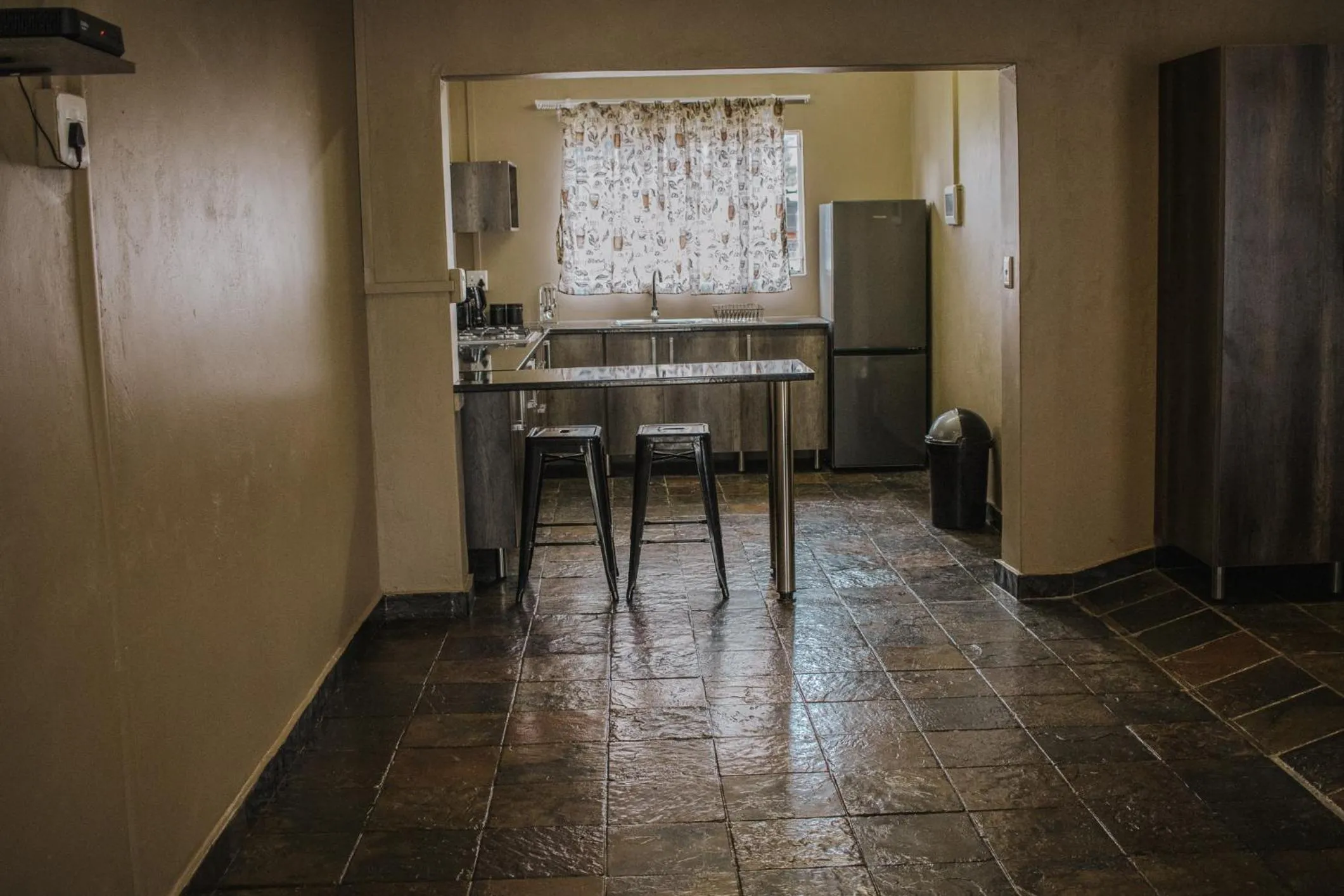 Kitchen or kitchenette in Casa Leitao Lodge