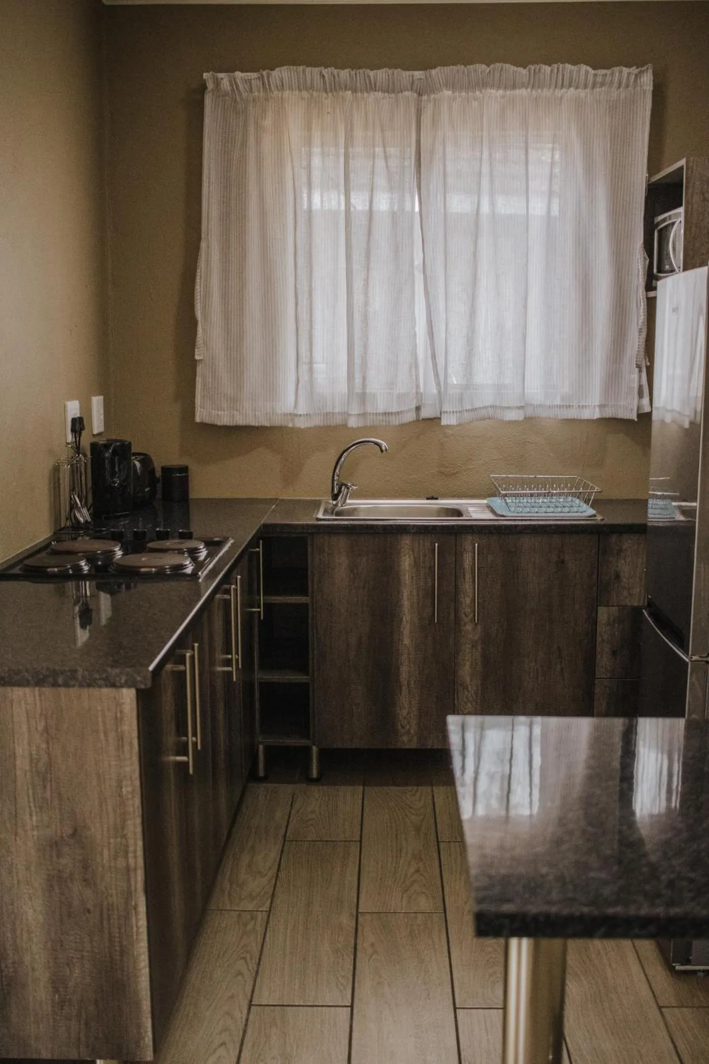Kitchen or kitchenette in Casa Leitao Lodge