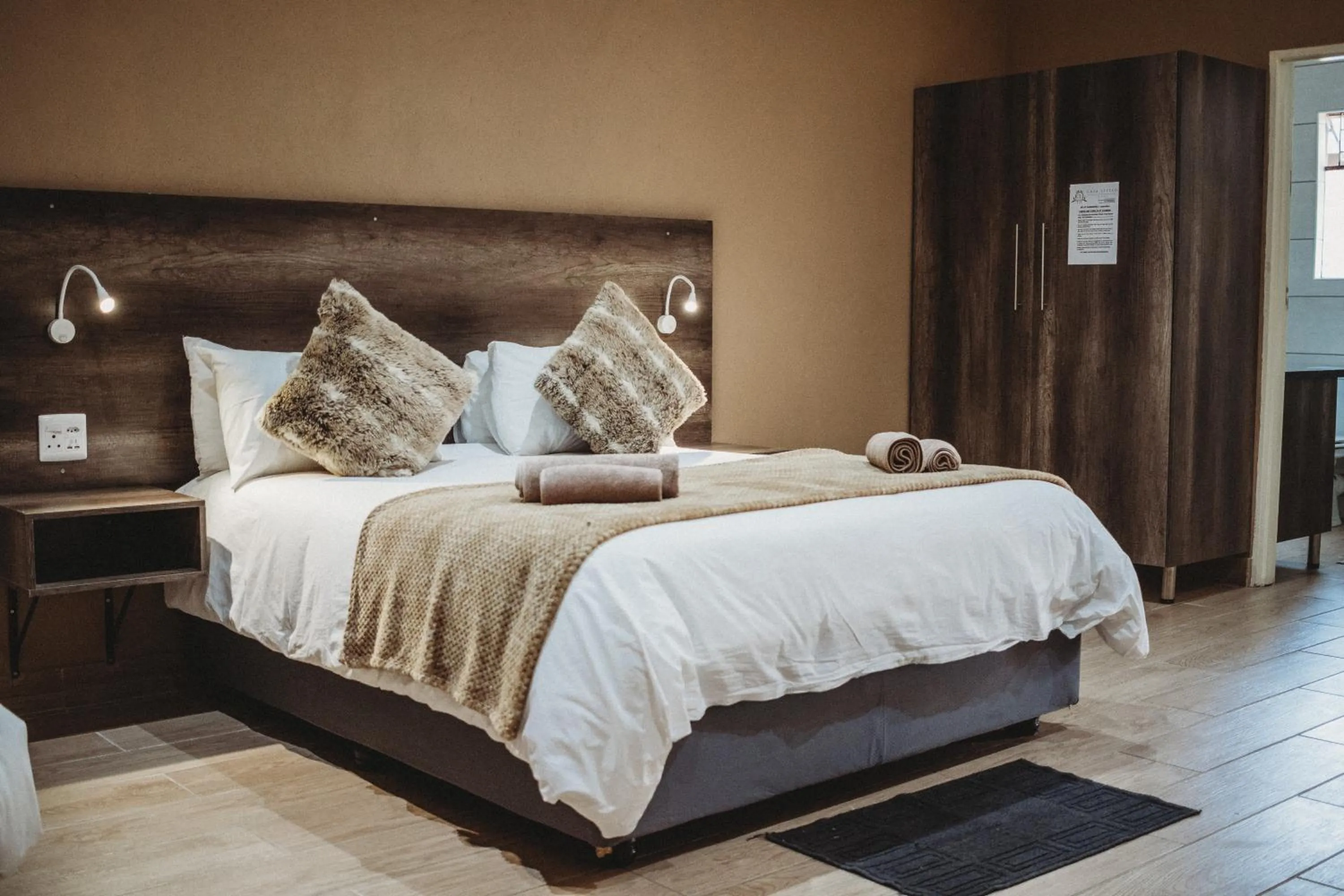 Bed in Casa Leitao Lodge