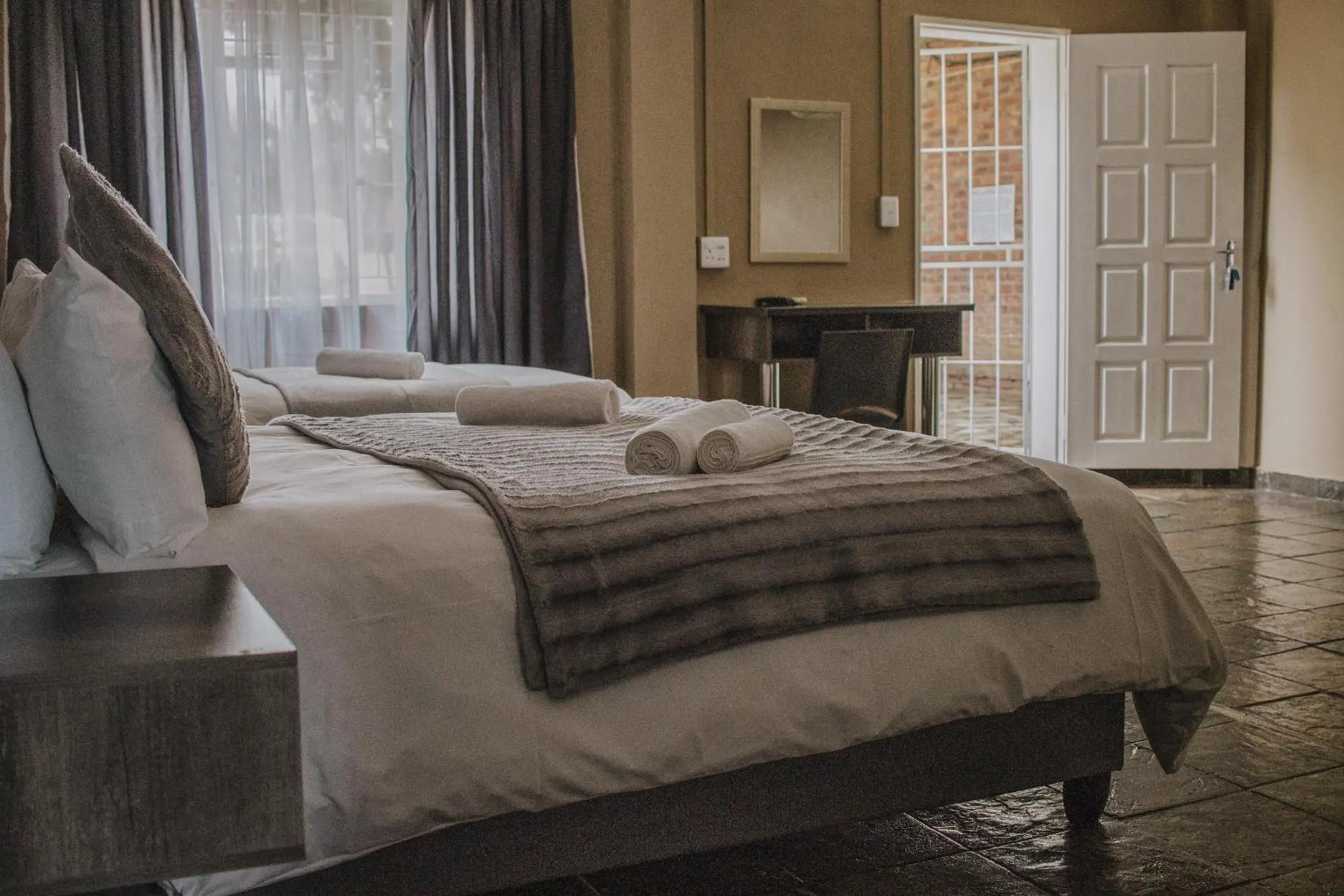 Bed in Casa Leitao Lodge