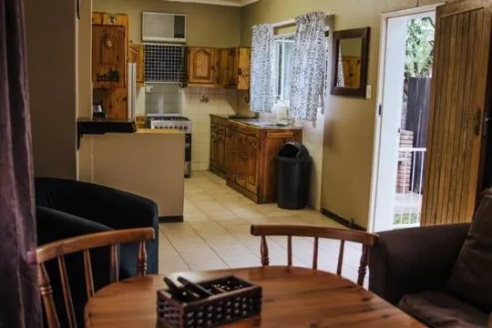 Kitchen or kitchenette in Casa Leitao Lodge