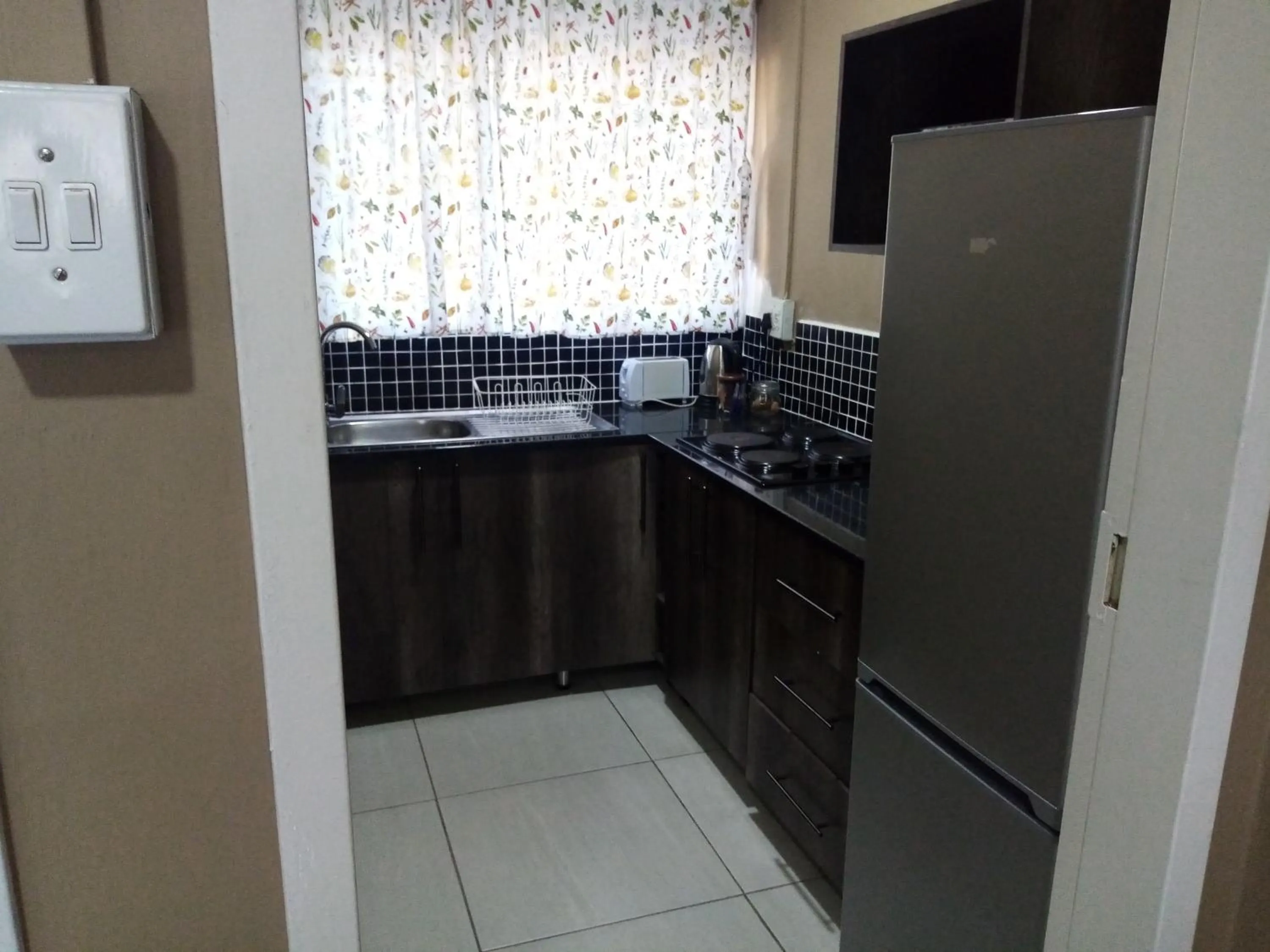 Kitchen or kitchenette in Casa Leitao Lodge