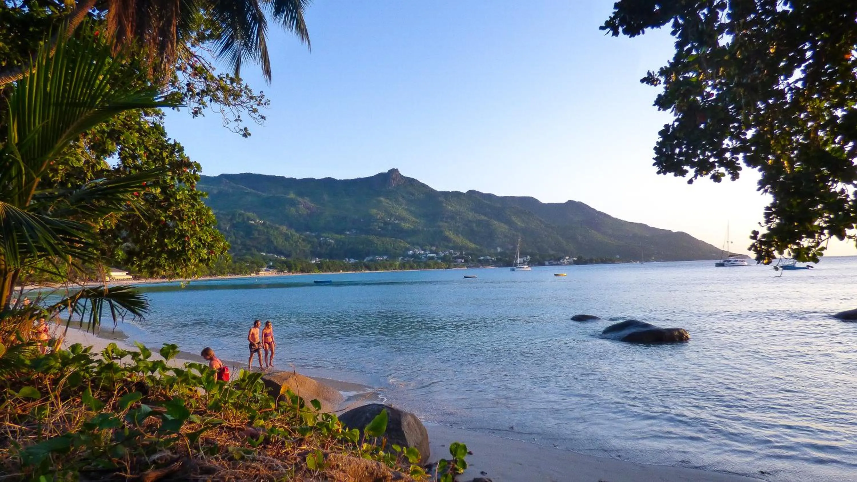 Beach in Mouggae Blues Villas