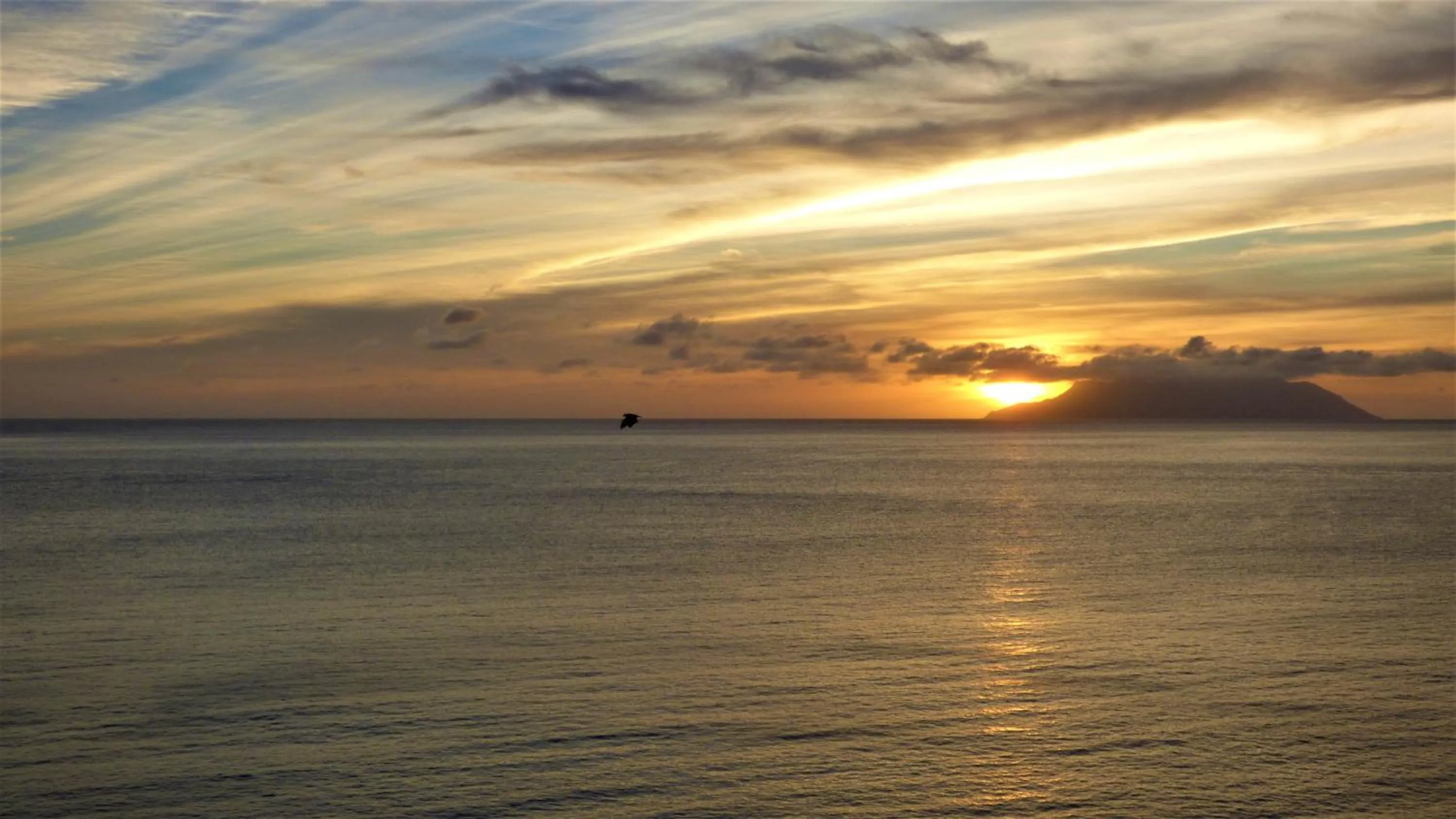 Sea view in Mouggae Blues Villas