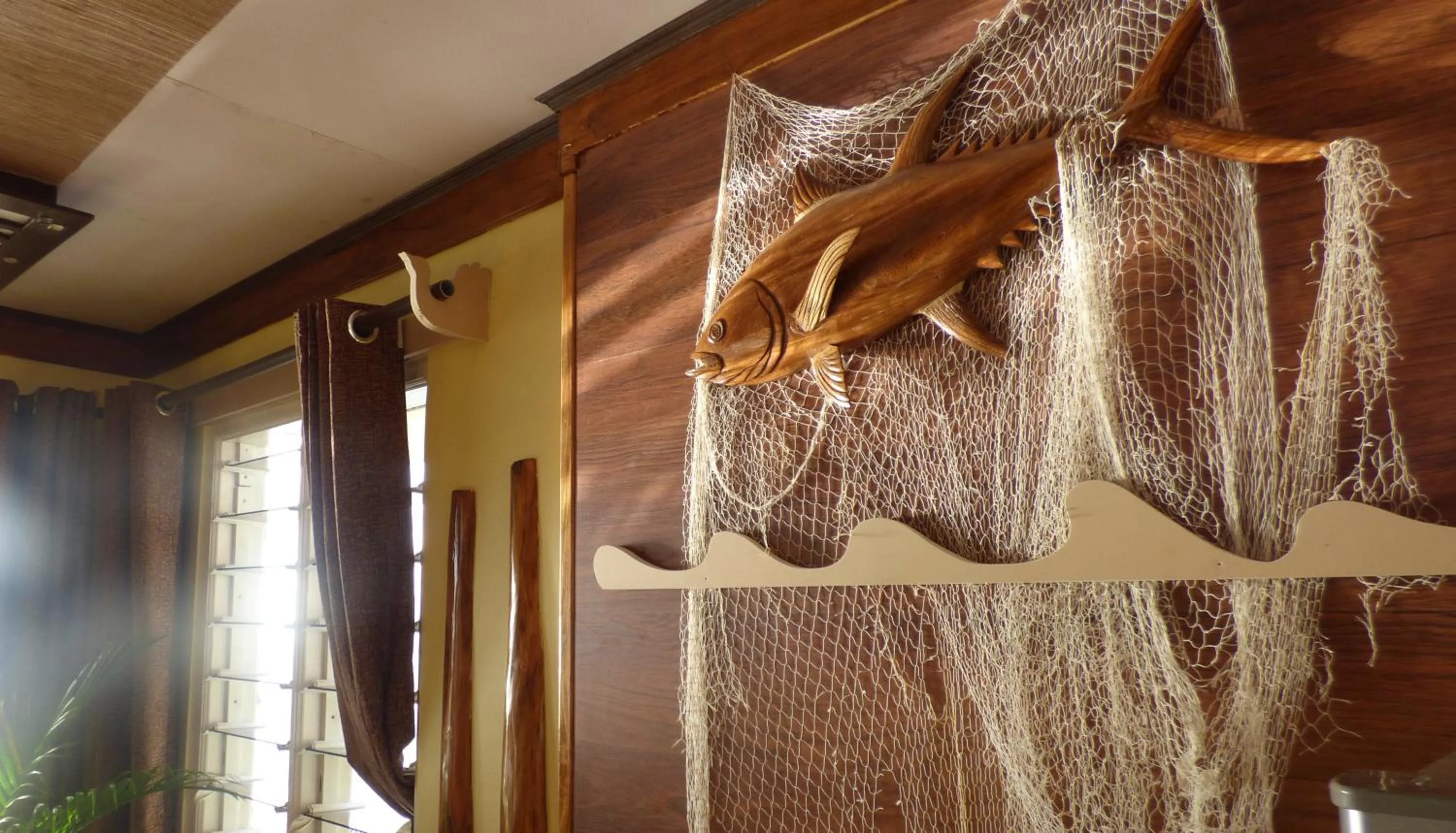 Decorative detail in Mouggae Blues Villas