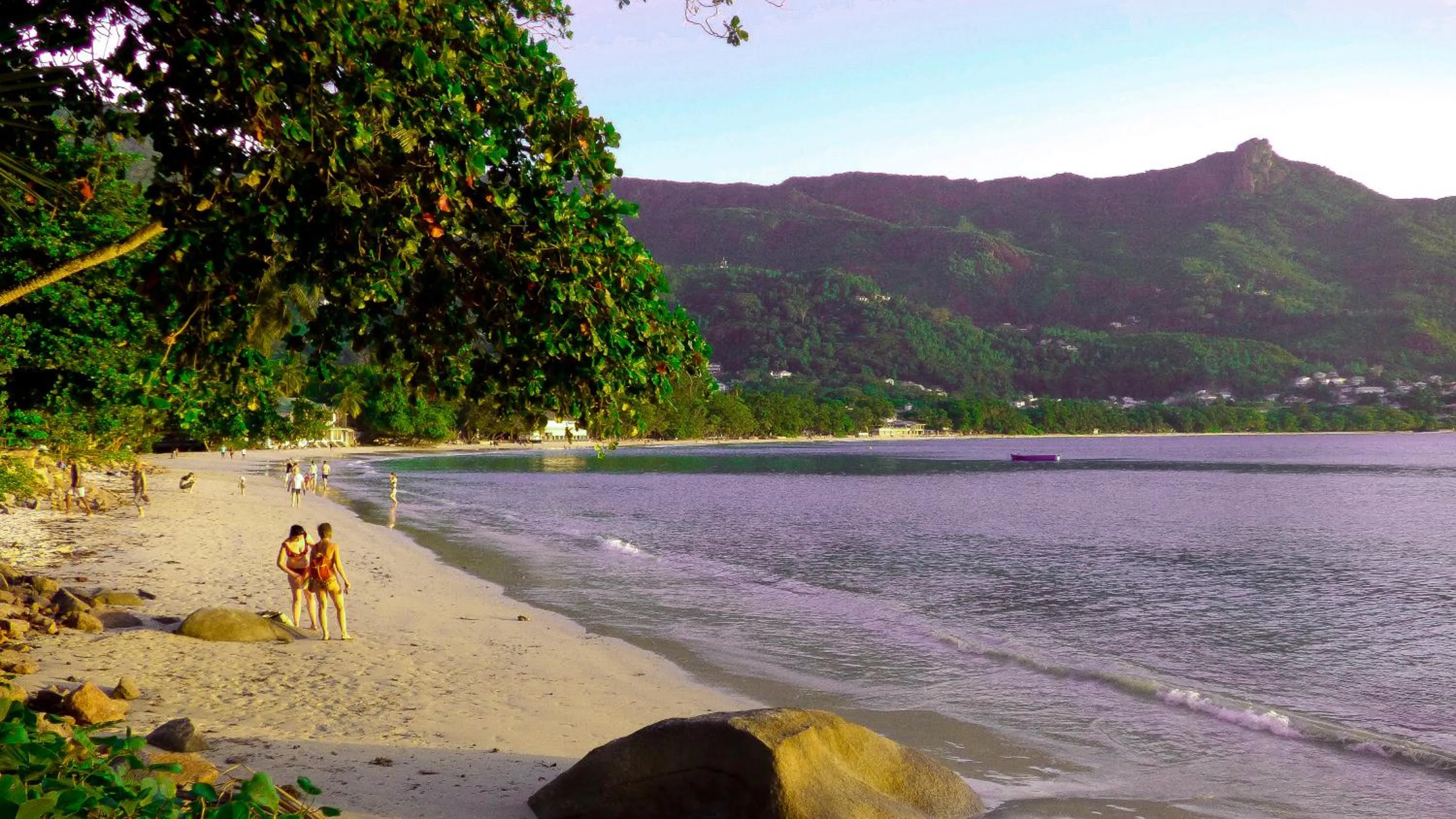Beach in Mouggae Blues Villas