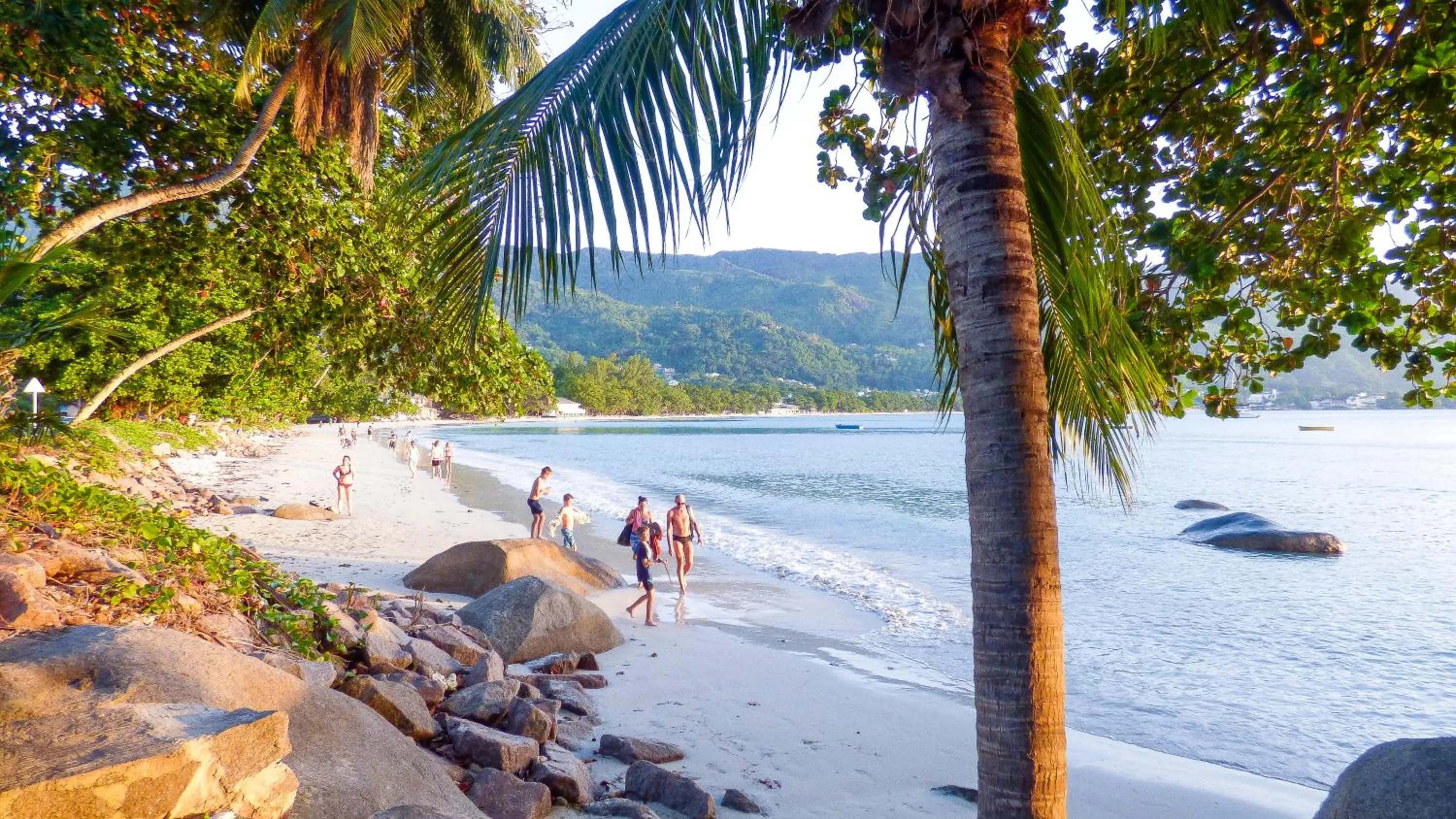 Beach in Mouggae Blues Villas