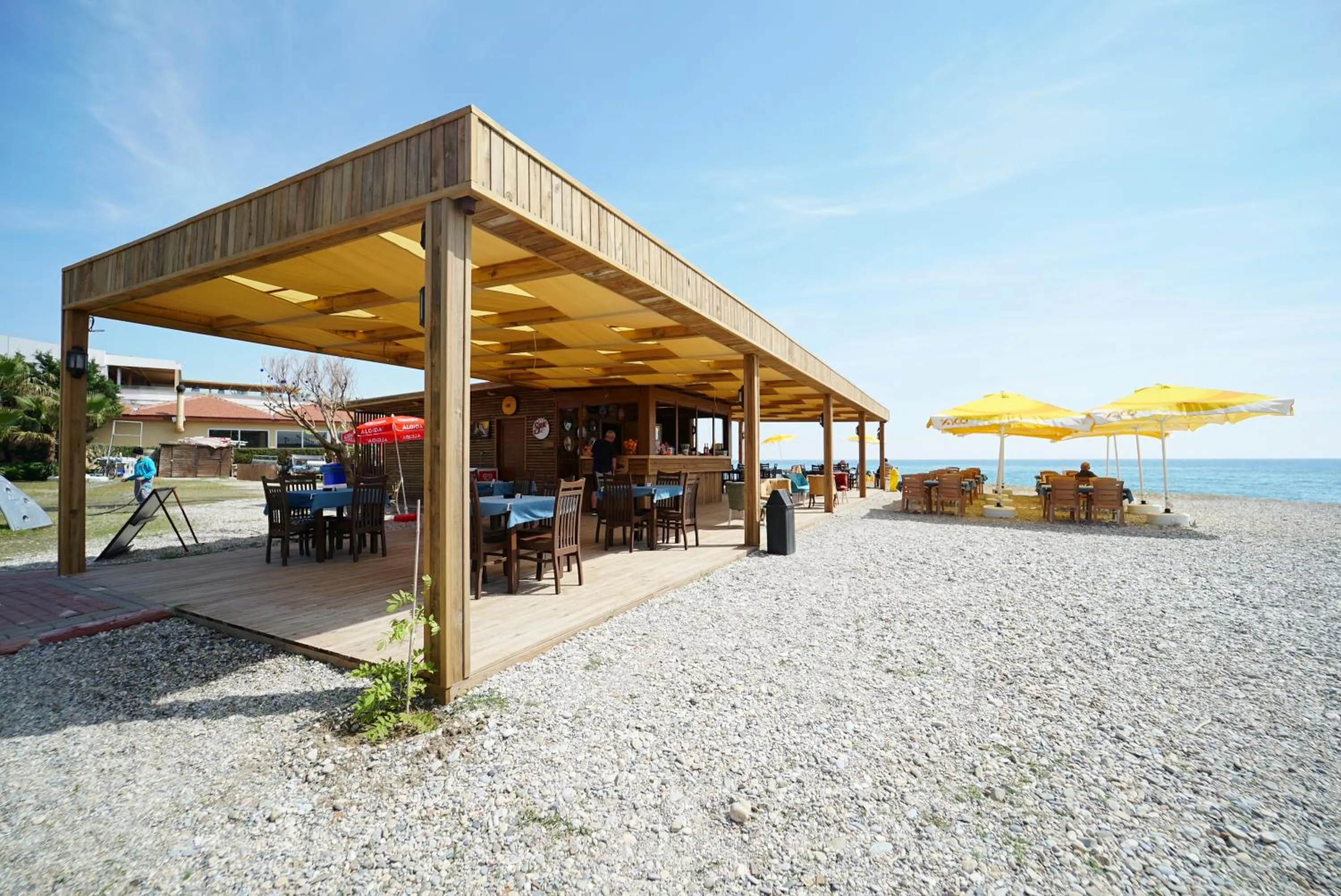 Beach in Alanya Risus Park Hotel