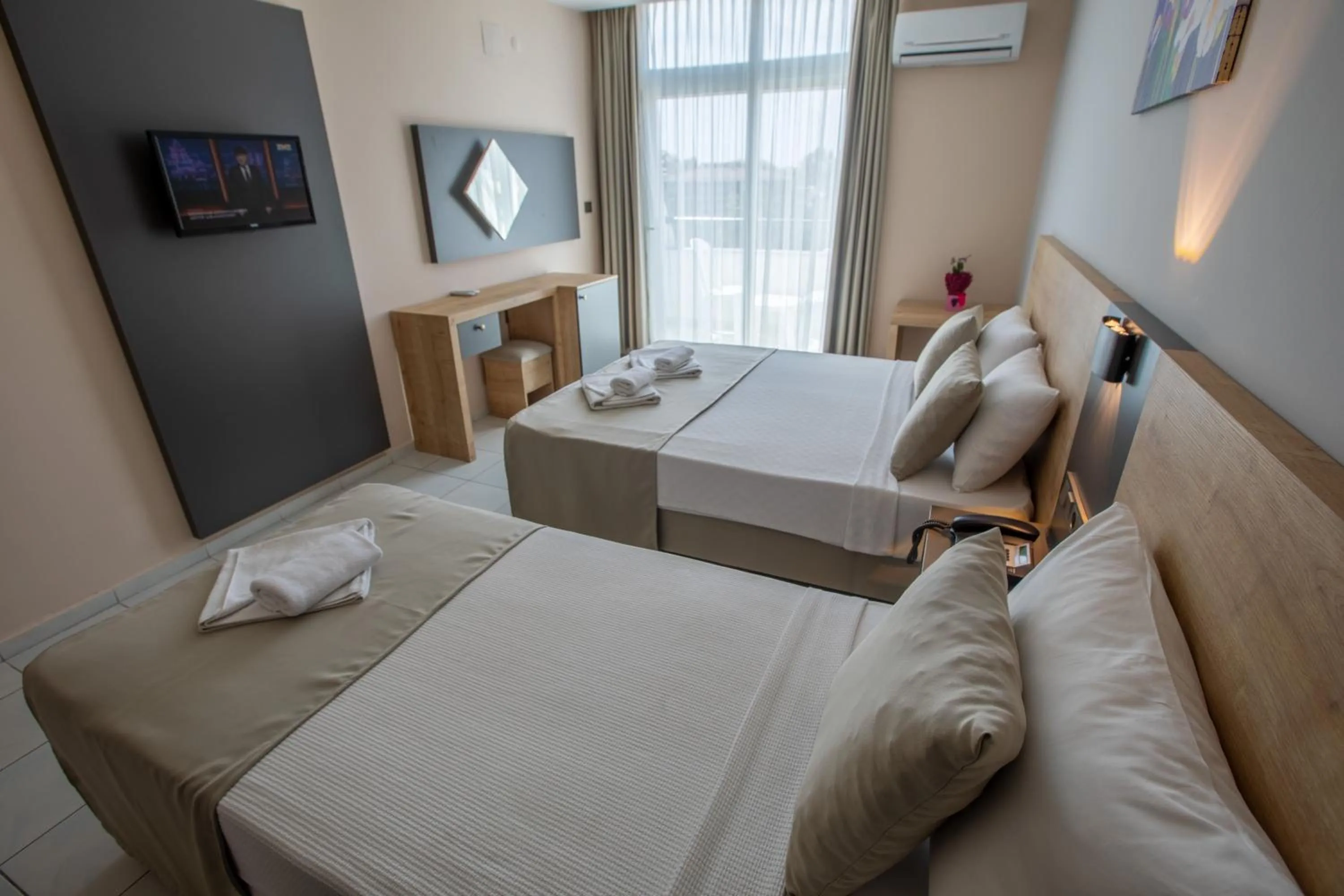 Bed in Alanya Risus Park Hotel