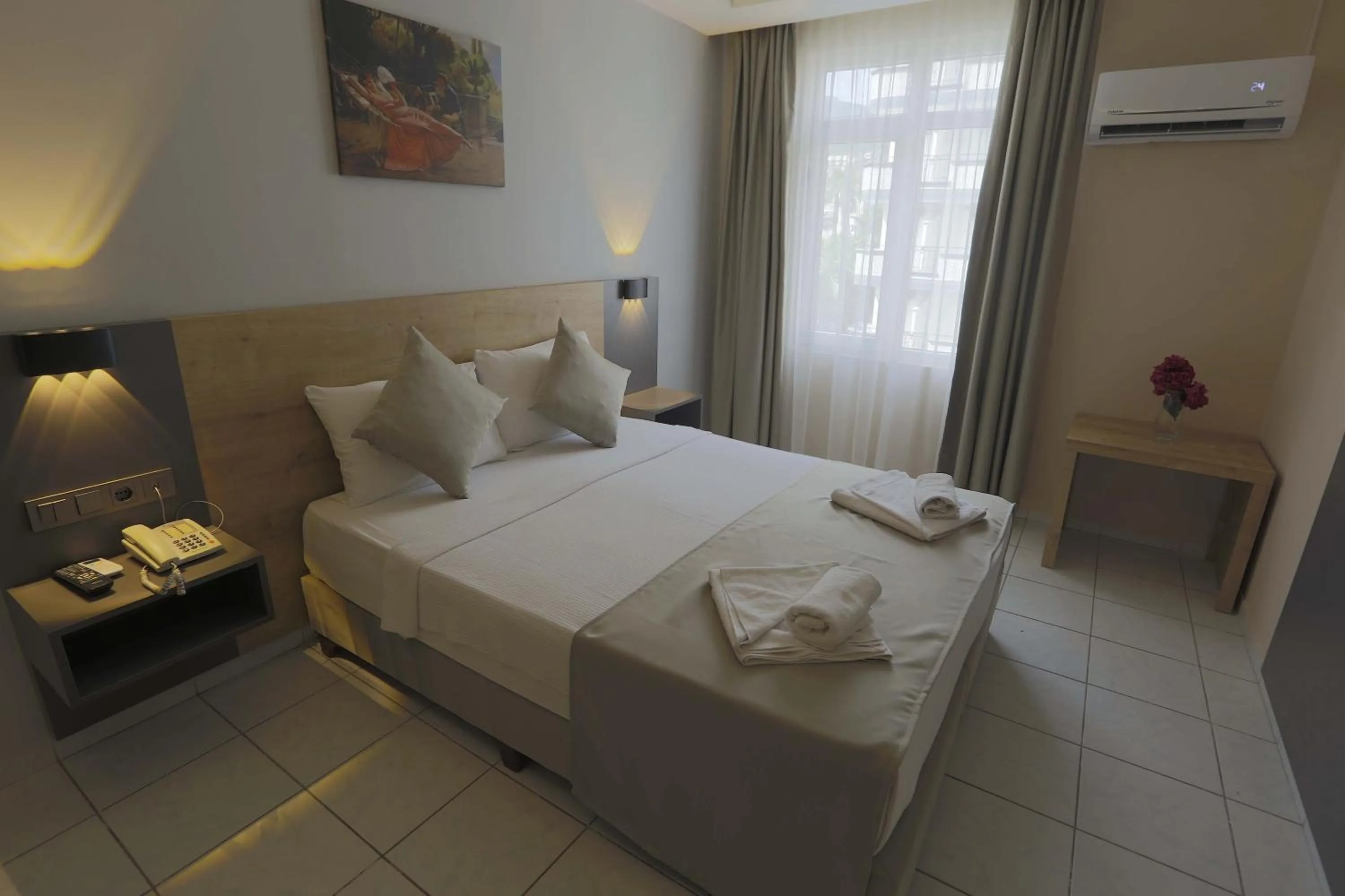Bedroom, Bed in Alanya Risus Park Hotel