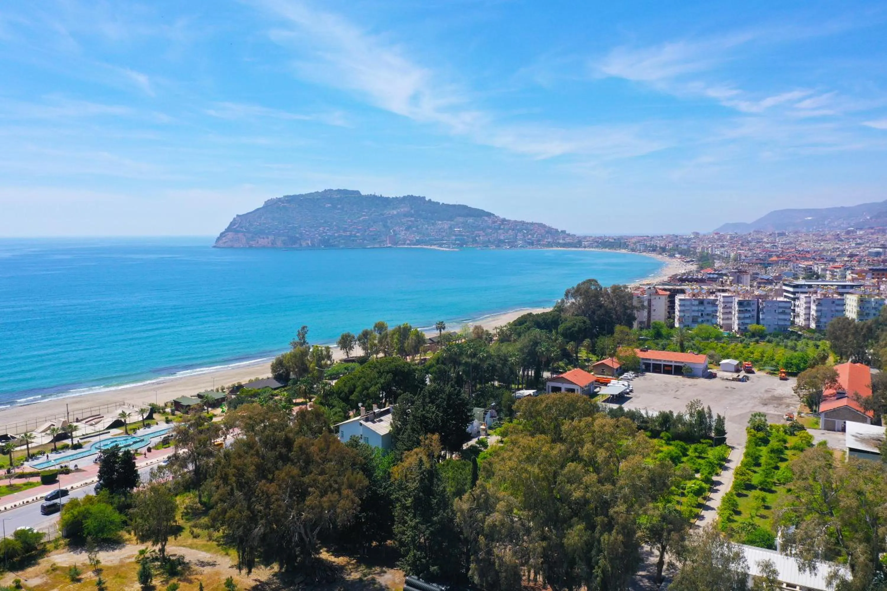 Bird's eye view in Alanya Risus Park Hotel