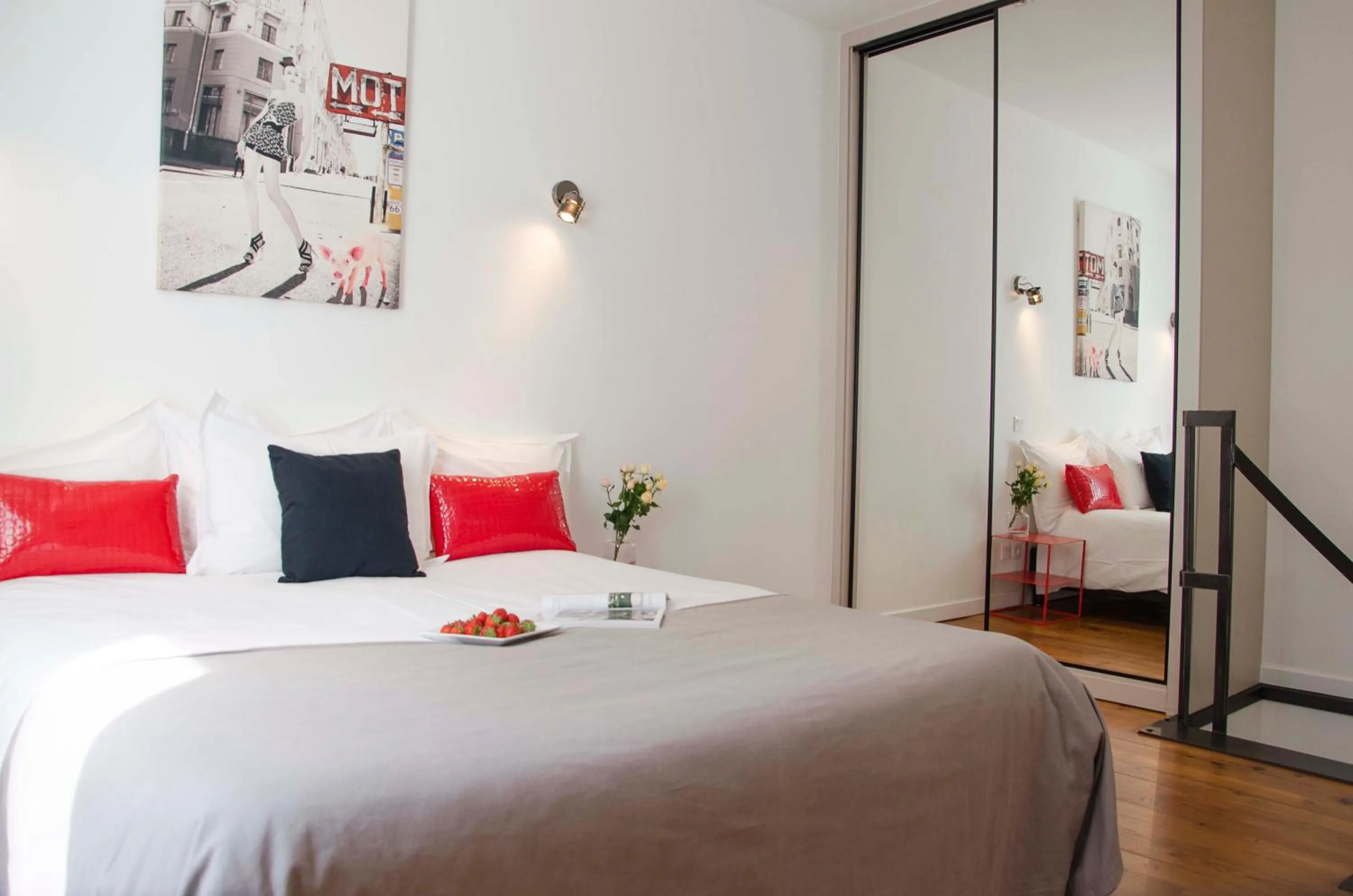 Bed in La Casa Cosy, Appart'Hôtel