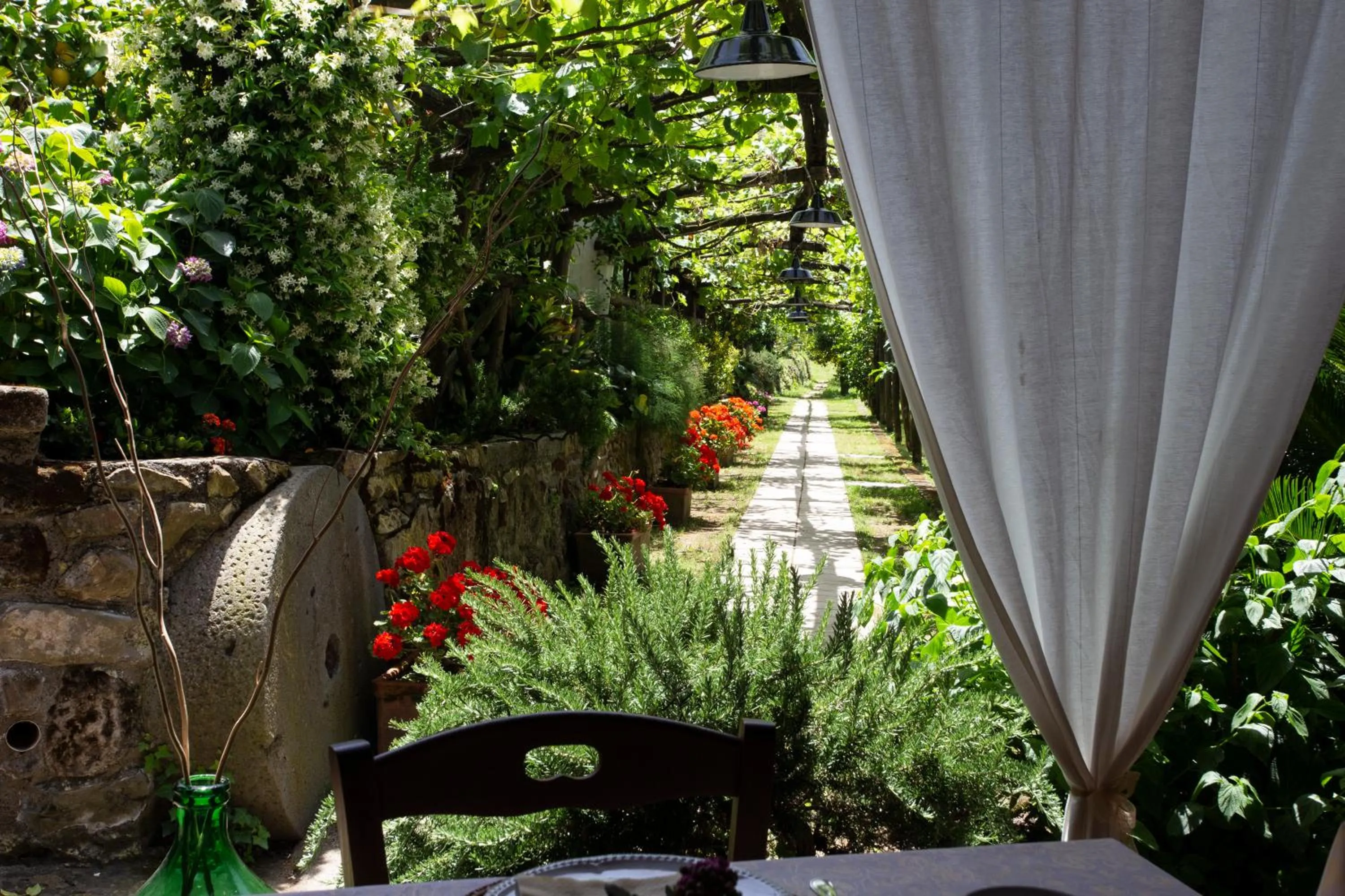 Garden in Agriturismo Il Convento