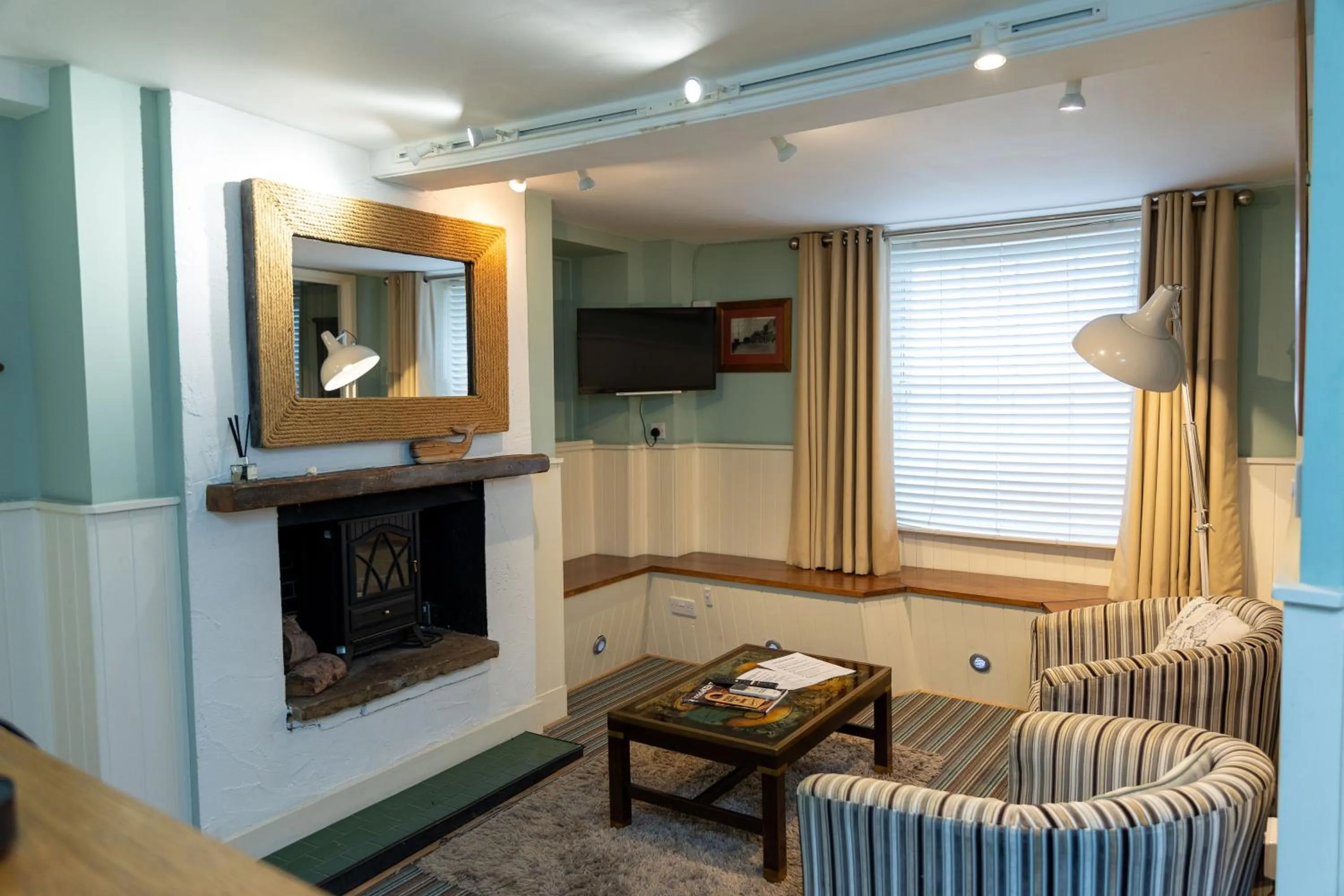 Seating area in The Clarendon Hotel