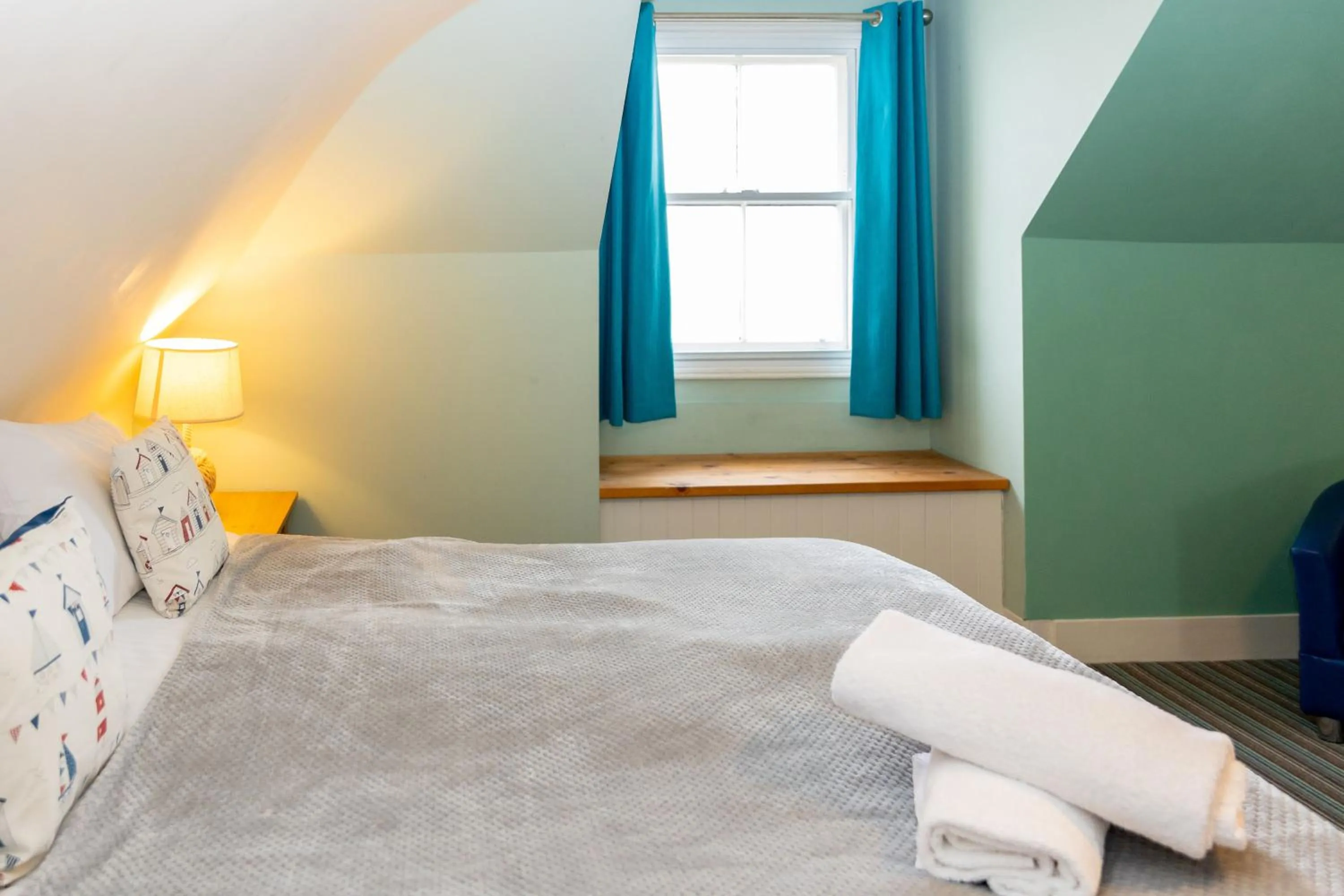 Bed in The Clarendon Hotel