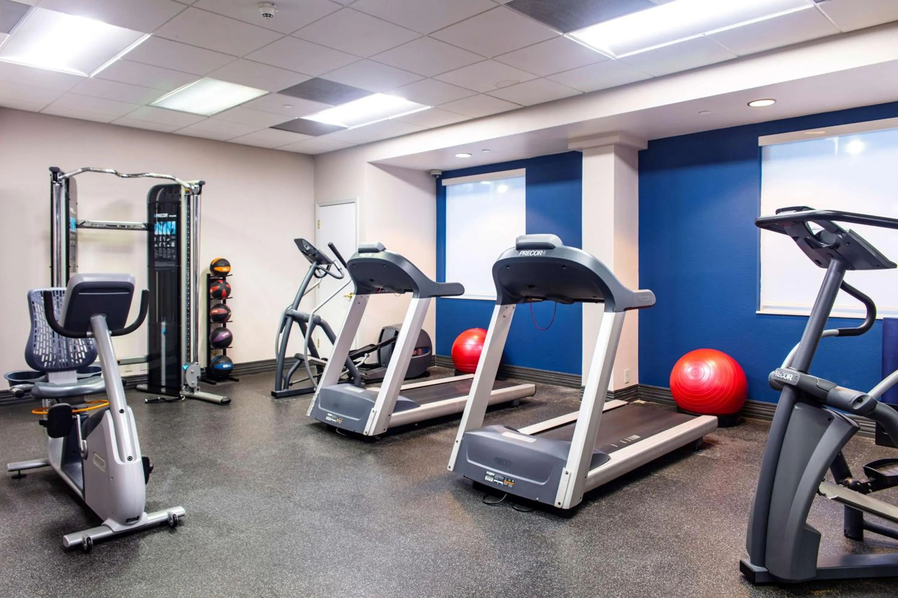 Fitness centre/facilities in Hampton Inn & Suites Miami Airport South/Blue Lagoon