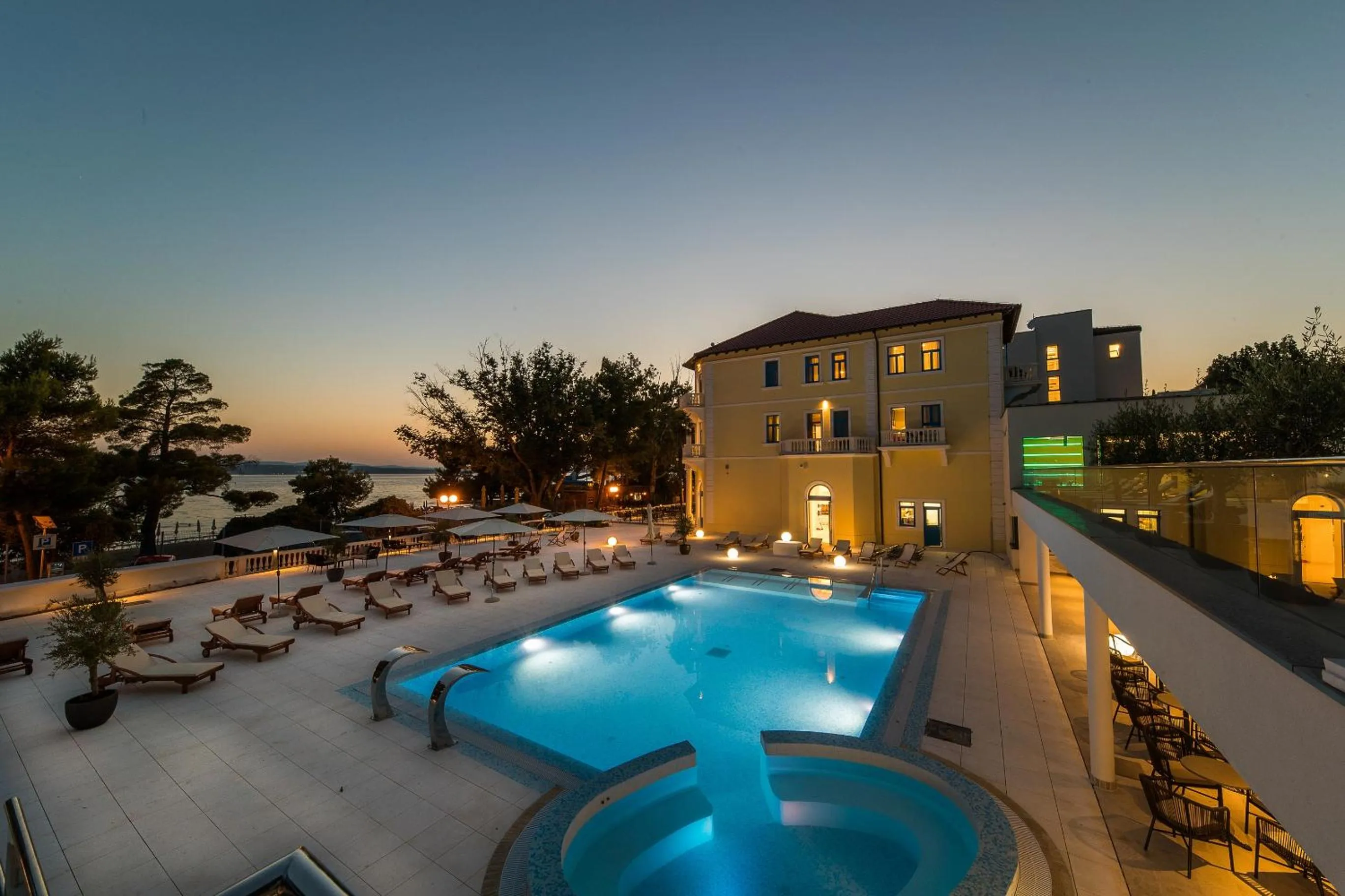 Pool view in Boutique Hotel Esplanade