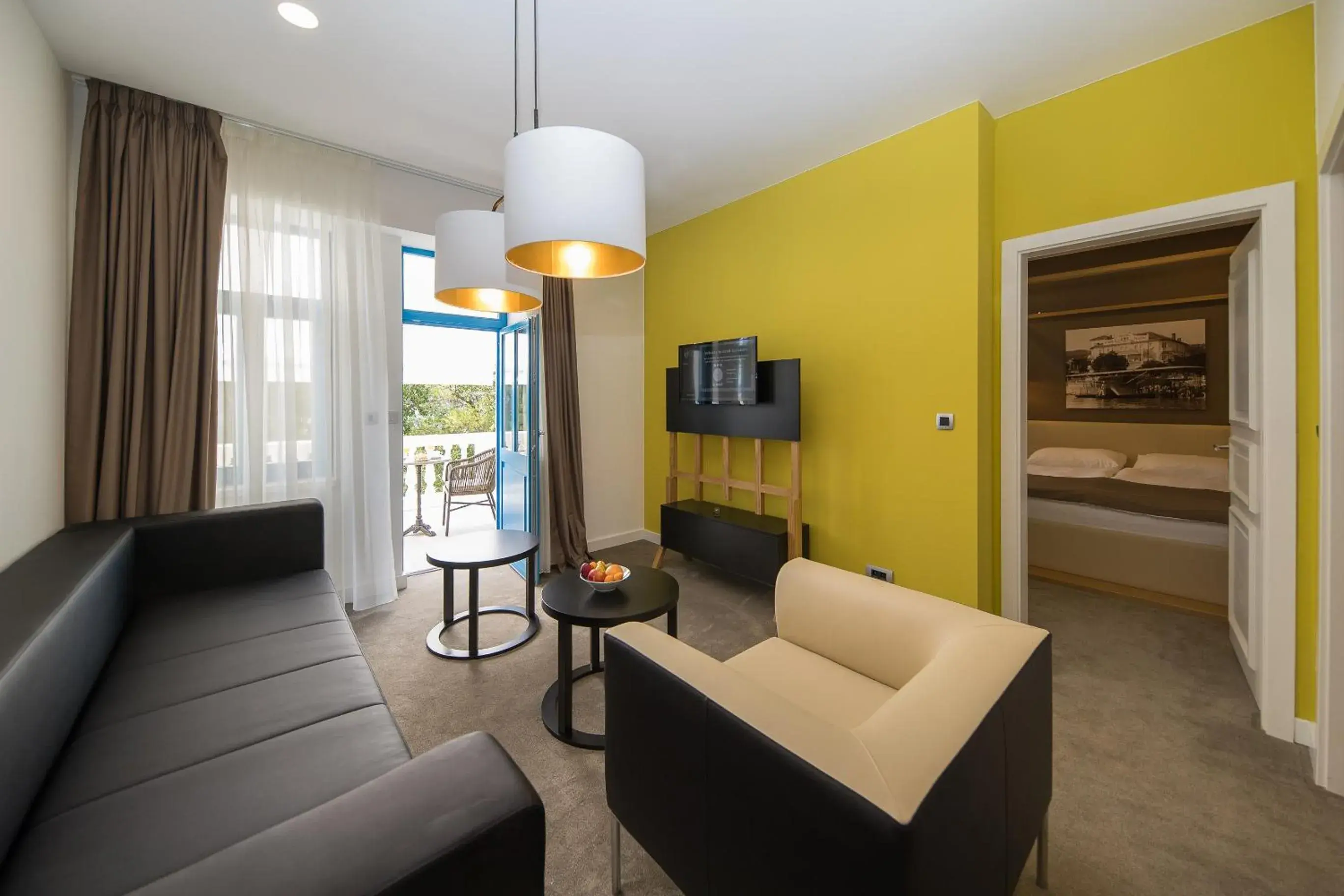 Living room in Boutique Hotel Esplanade Living room in Boutique Hotel Esplanade