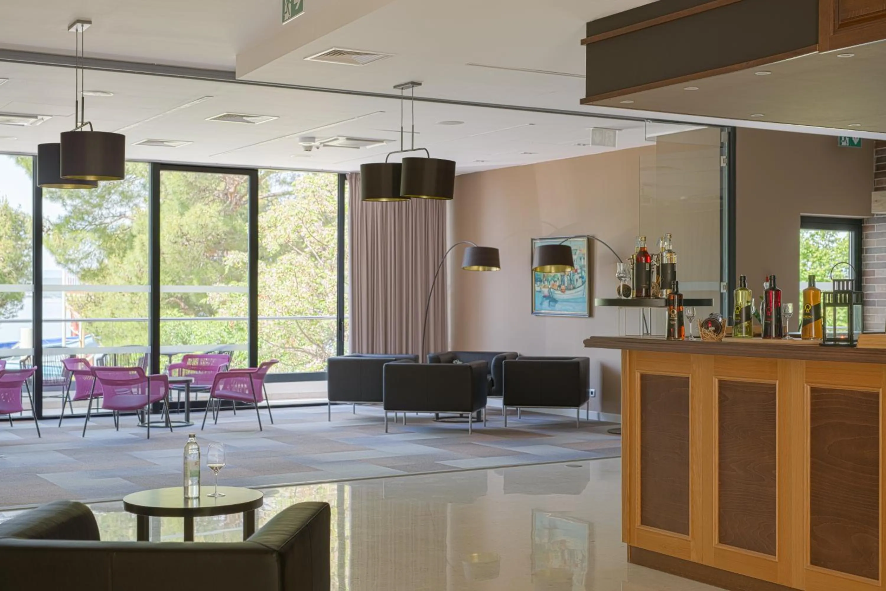 Lounge or bar in Boutique Hotel Esplanade