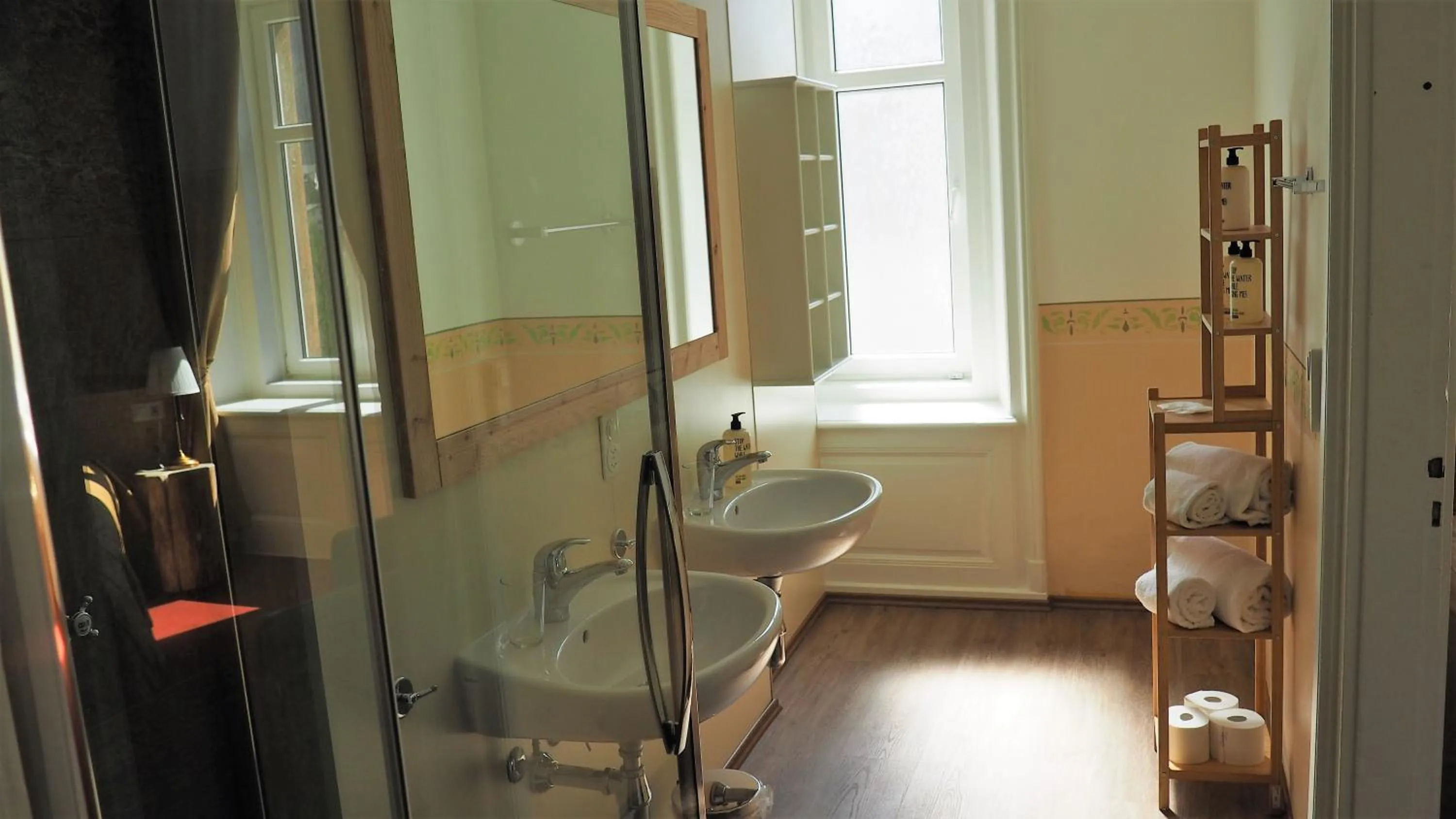 Bathroom in Maloja Palace Suites CO2-Neutral