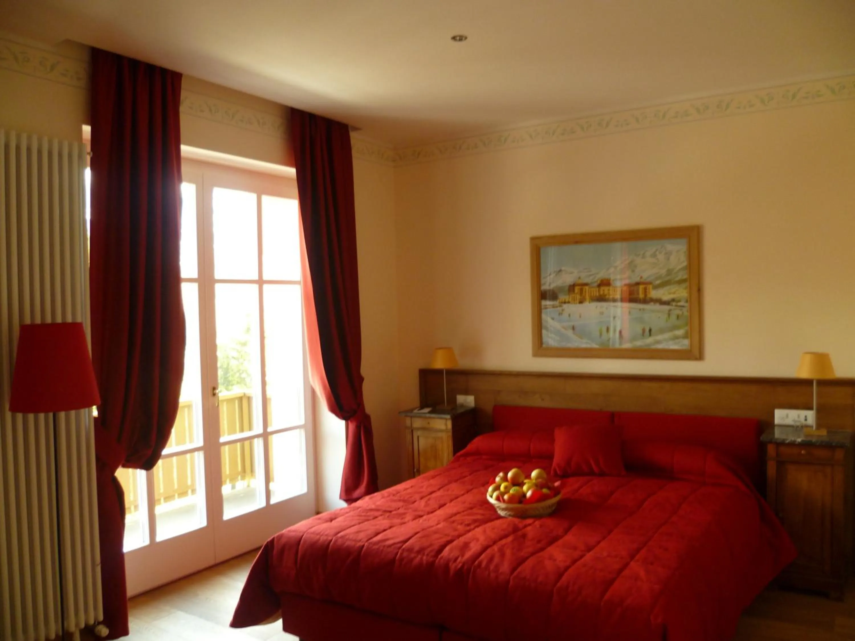 Bedroom, Bed in Maloja Palace Suites CO2-Neutral