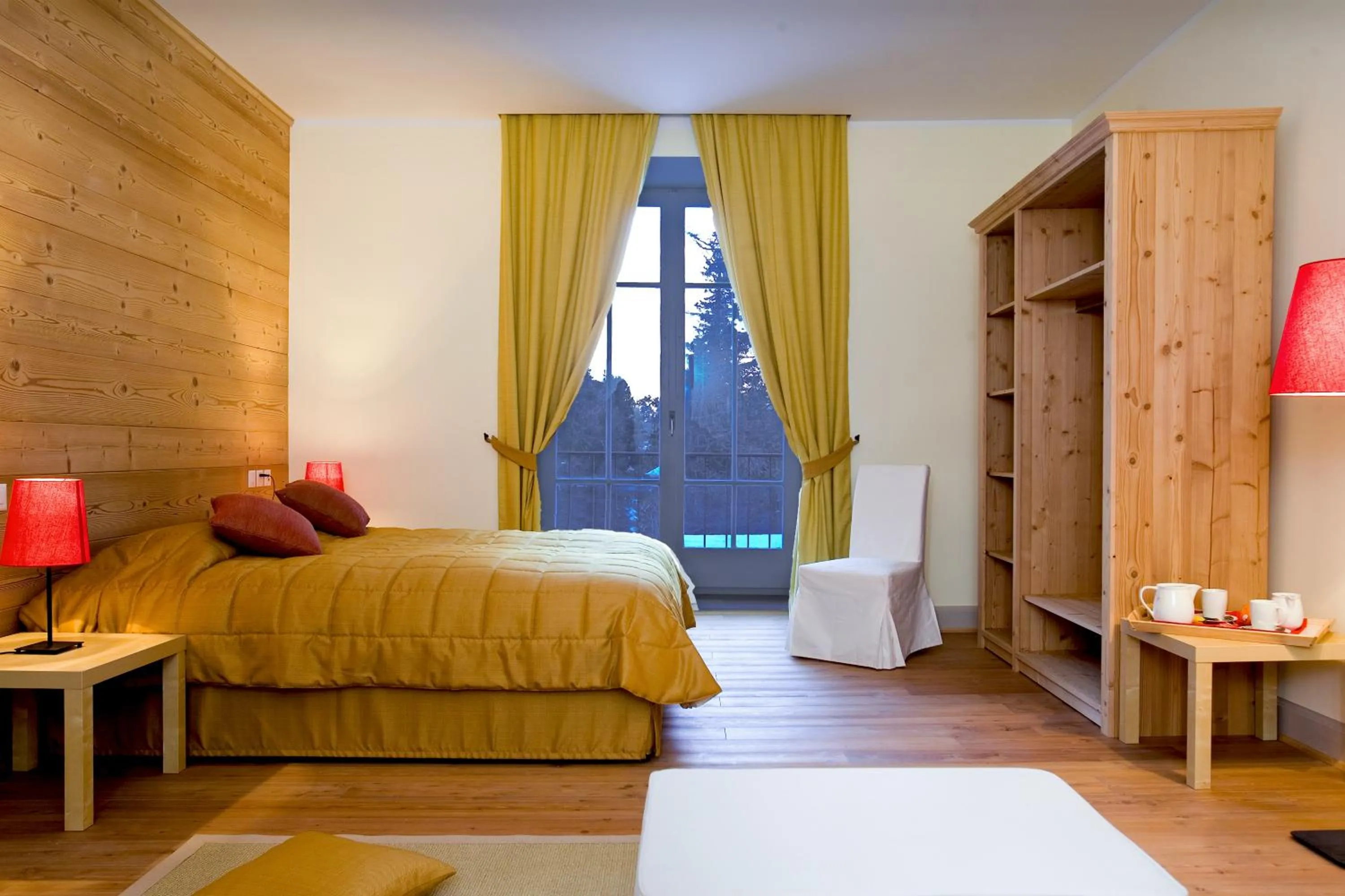 Bedroom, Bed in Maloja Palace Suites CO2-Neutral