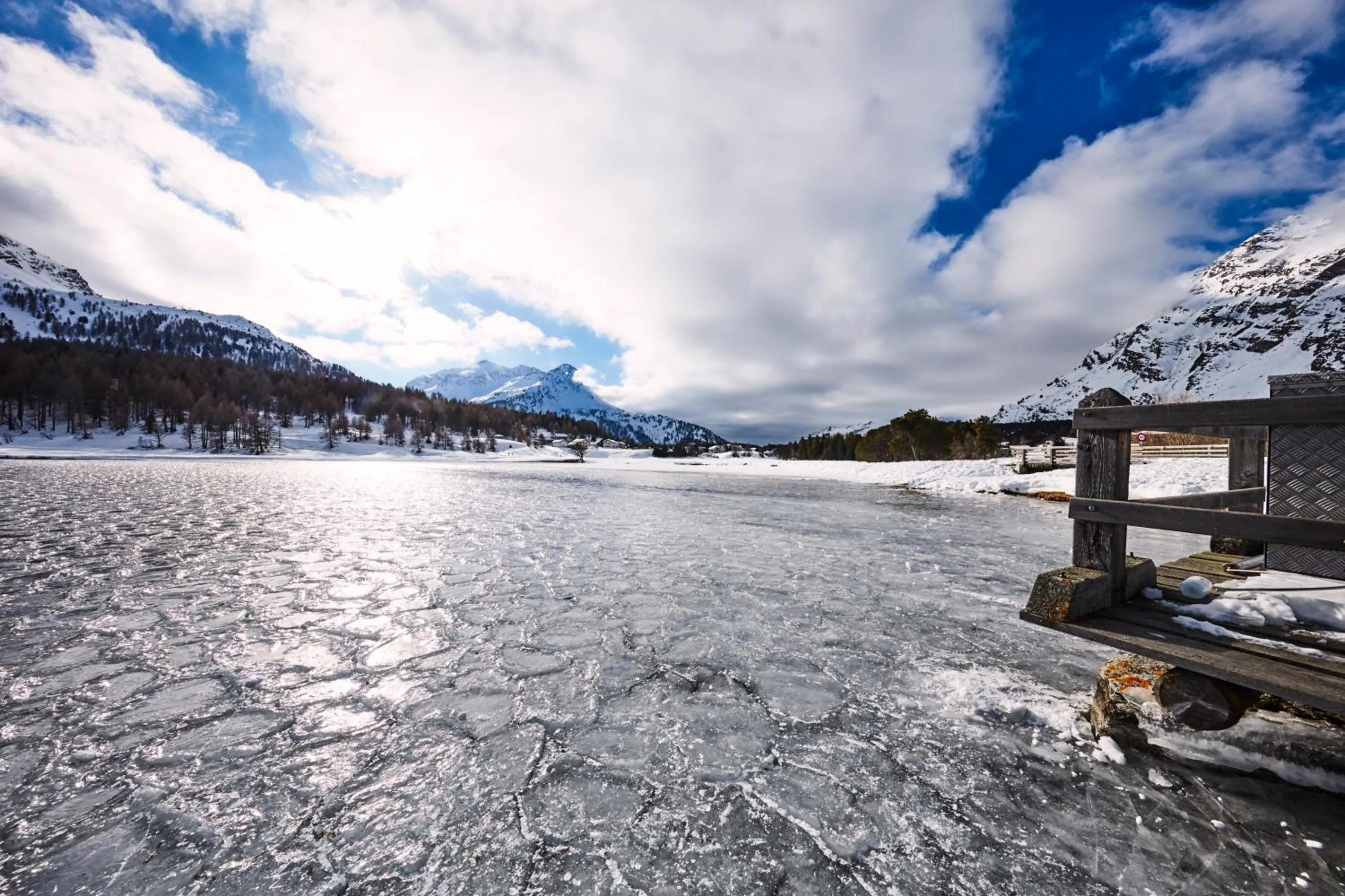 Mountain view in Maloja Palace Suites CO2-Neutral