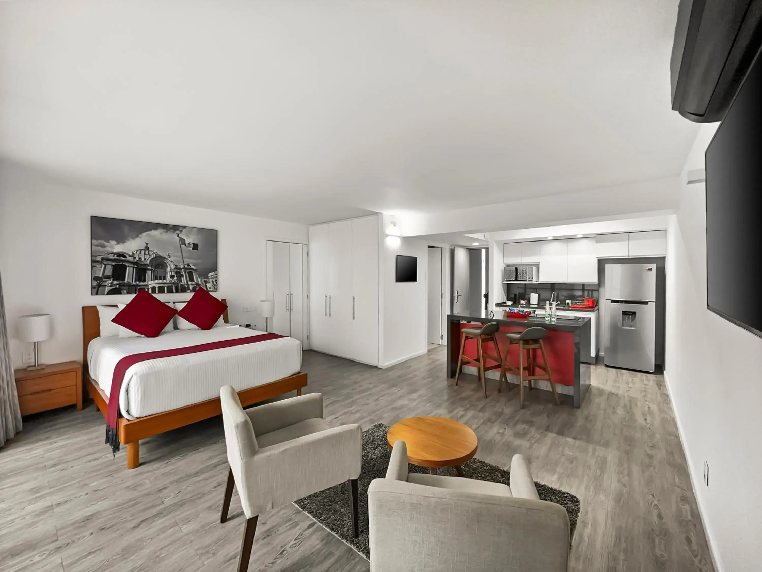 Bedroom, Bed in Armonik Suites By Casanevo Bedroom, Bed in Armonik Suites By Casanevo