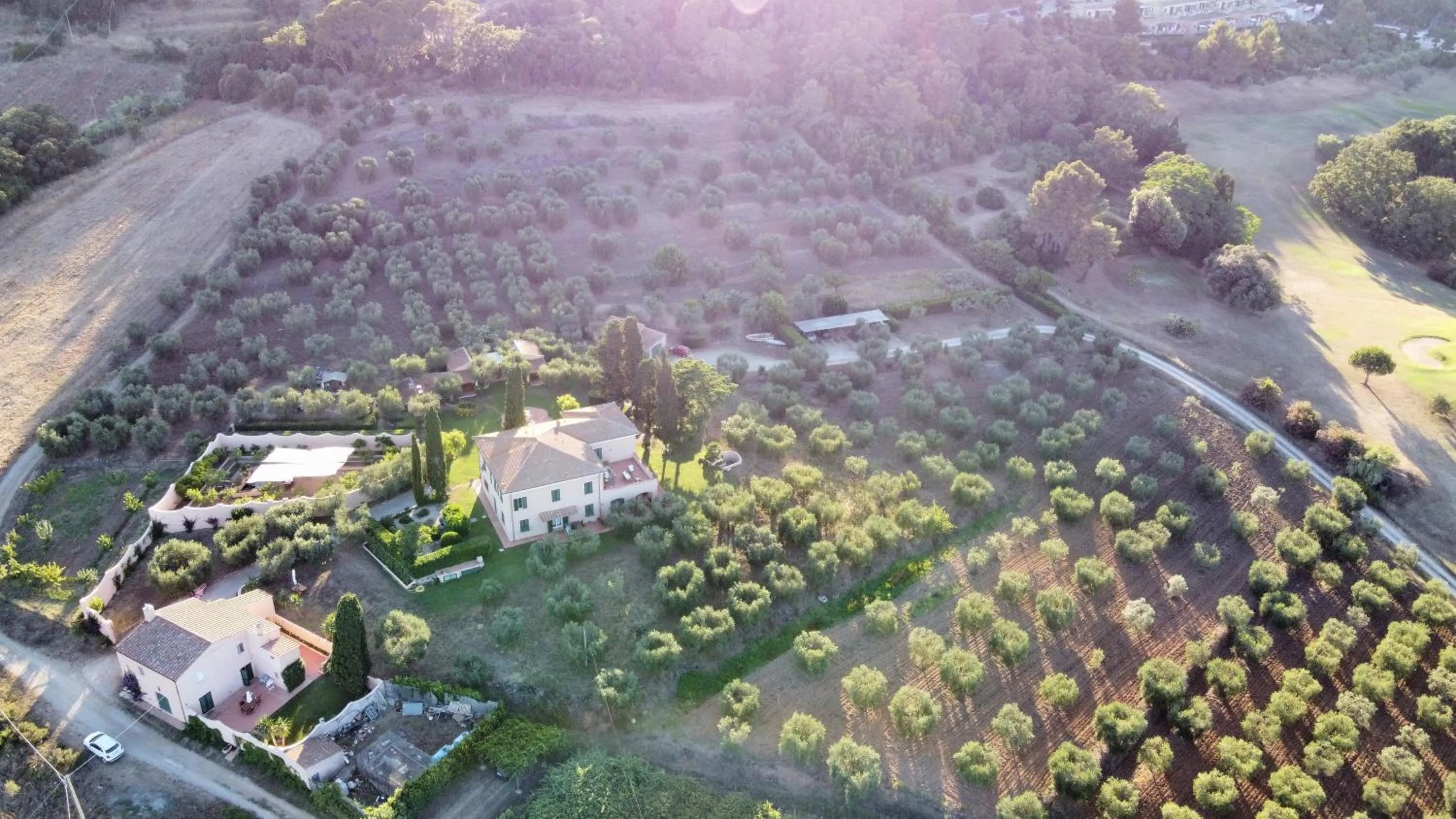 Bird's eye view in Residenza La Limonaia