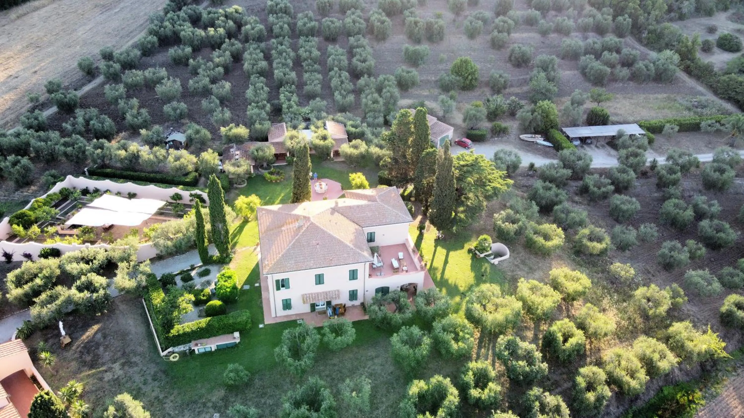 Bird's eye view in Residenza La Limonaia