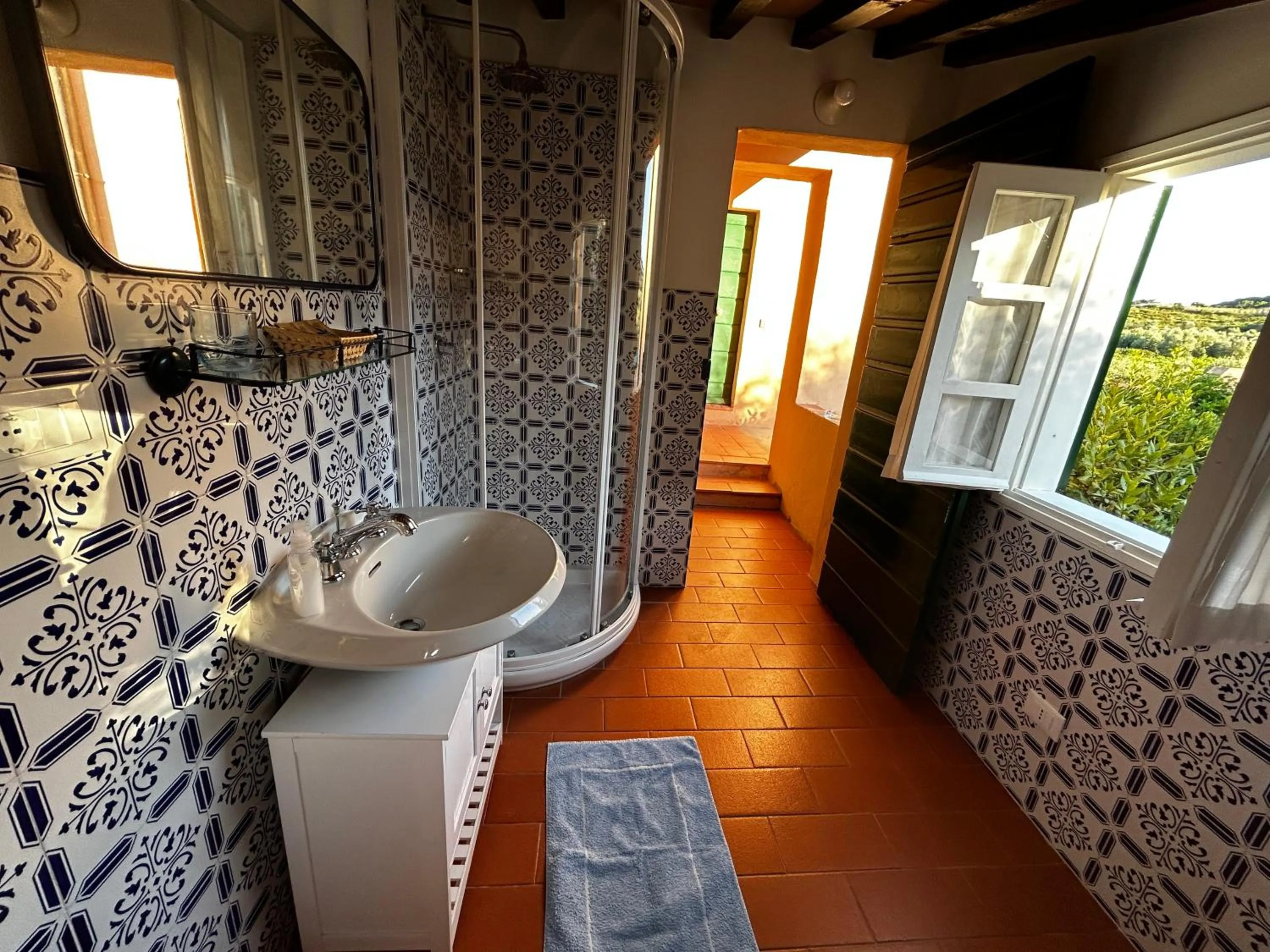 Bathroom in Residenza La Limonaia