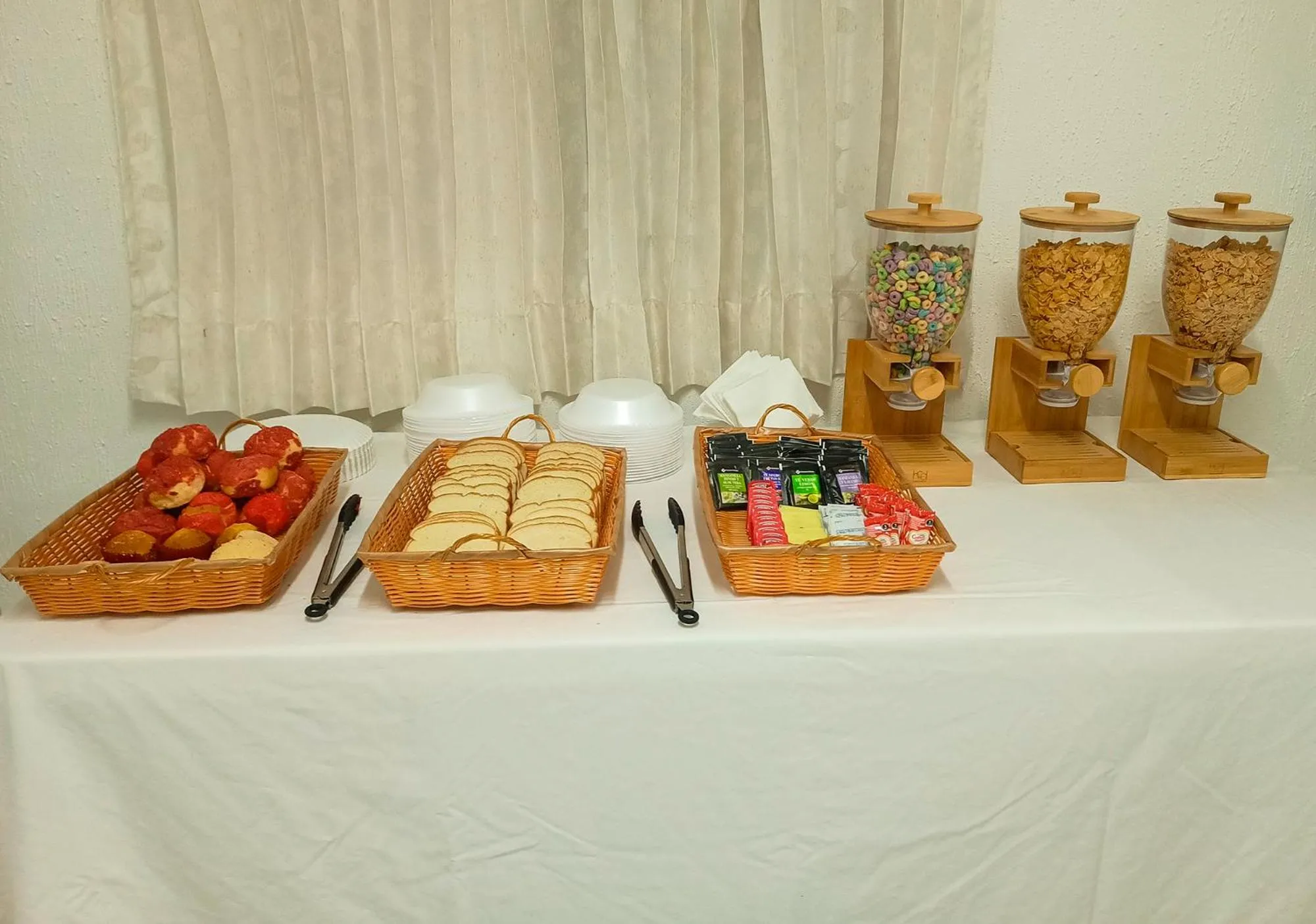 Continental breakfast in Hotel Imperial Laguna Faranda Cancún