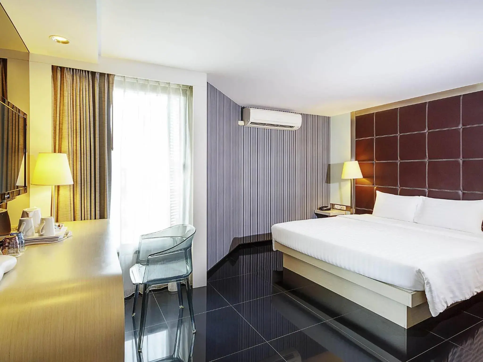 Bedroom, Bed in ibis Styles Chiang Mai Bedroom, Bed in ibis Styles Chiang Mai