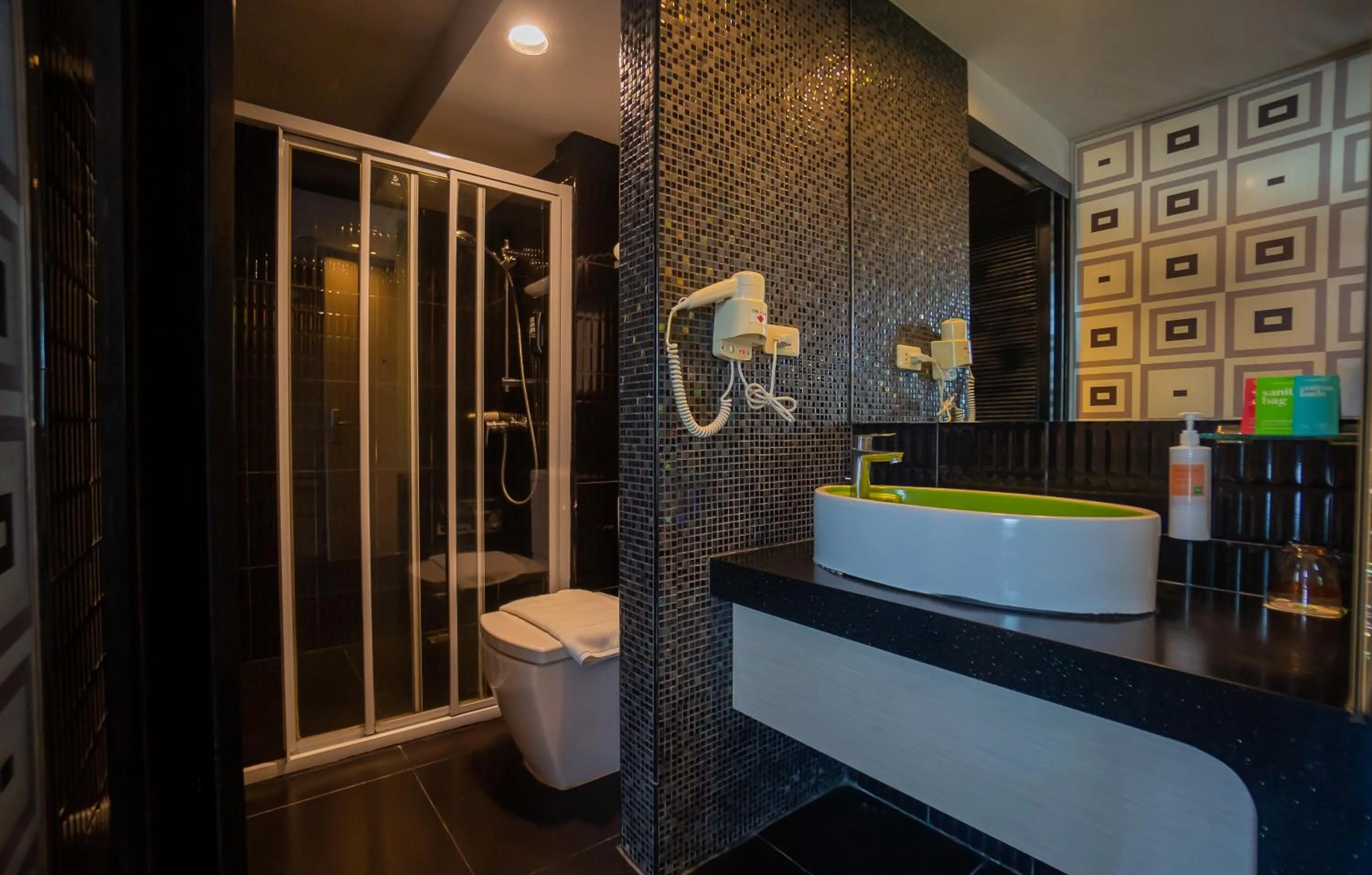 Bathroom in ibis Styles Chiang Mai