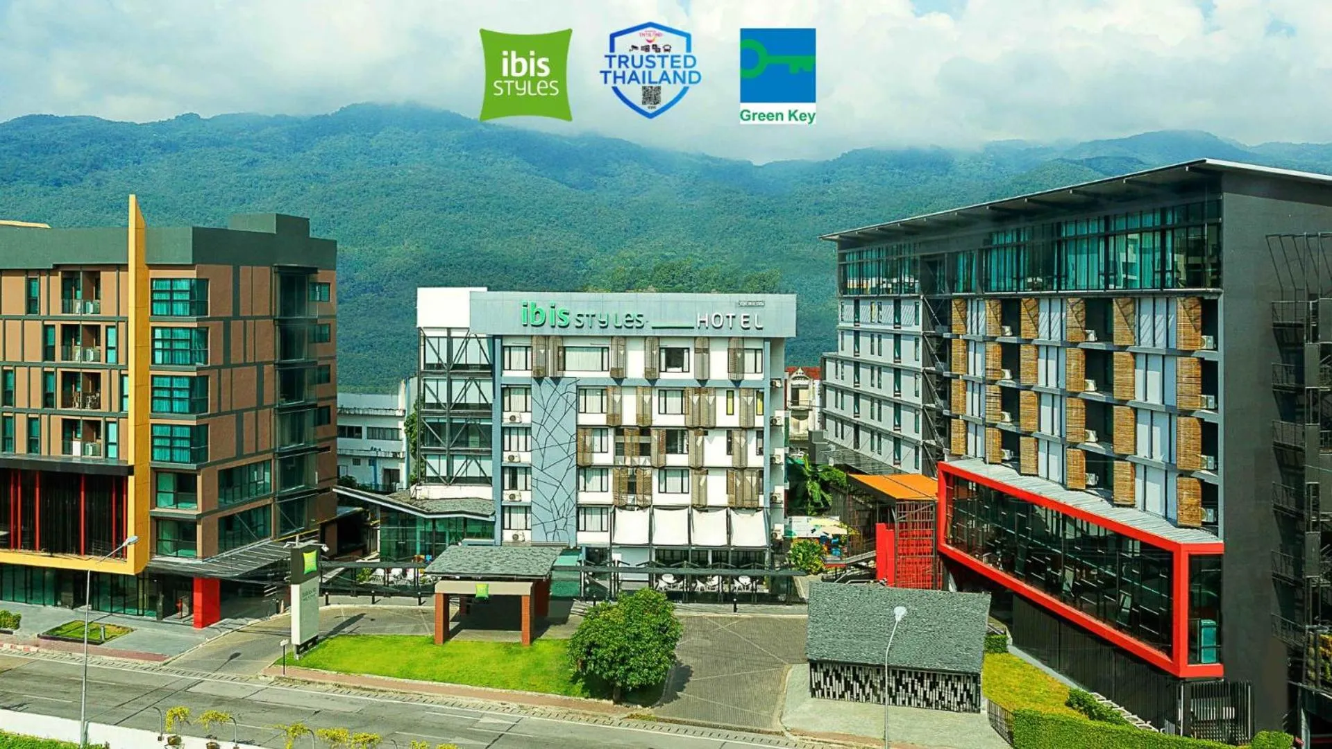 Property building in ibis Styles Chiang Mai