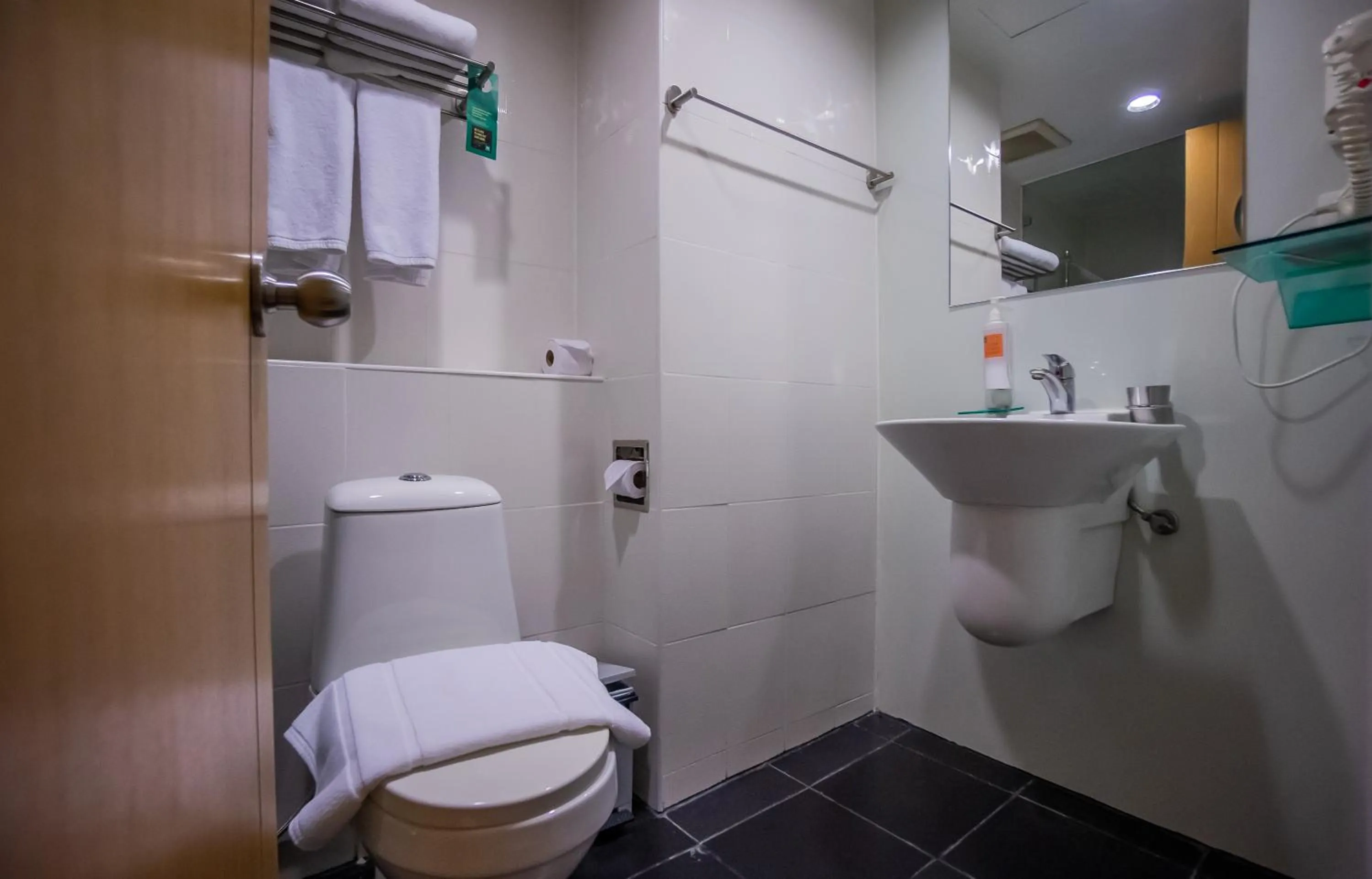 Bathroom in ibis Styles Chiang Mai