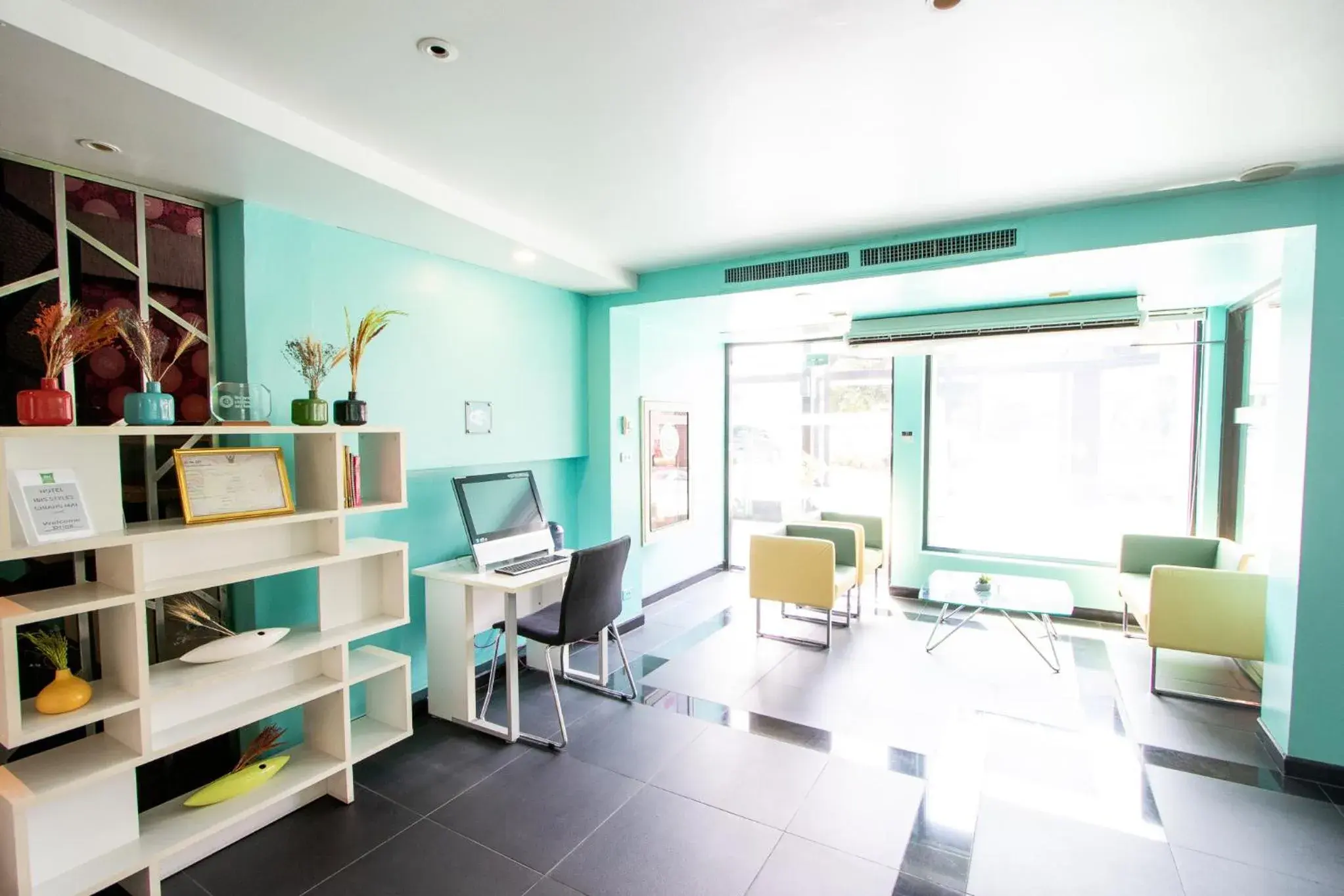 Lobby or reception in ibis Styles Chiang Mai Lobby or reception in ibis Styles Chiang Mai