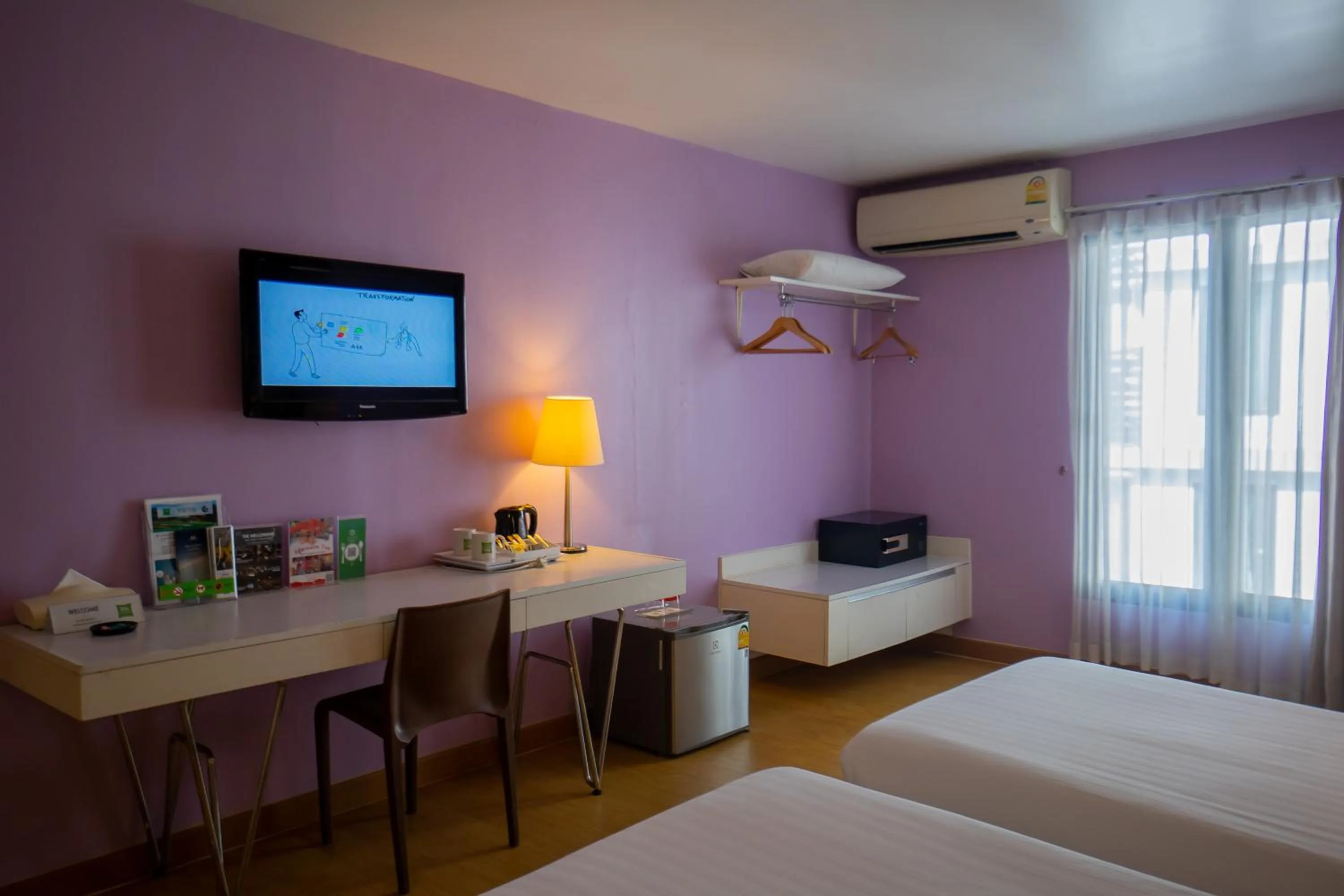 Bedroom, Bed in ibis Styles Chiang Mai