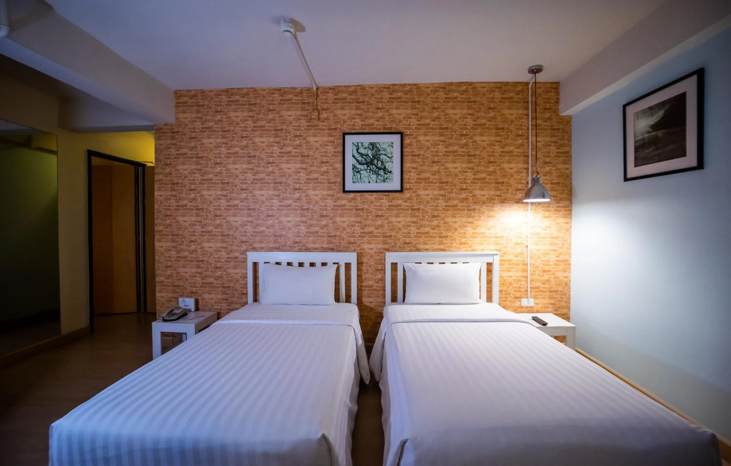 Bed in ibis Styles Chiang Mai