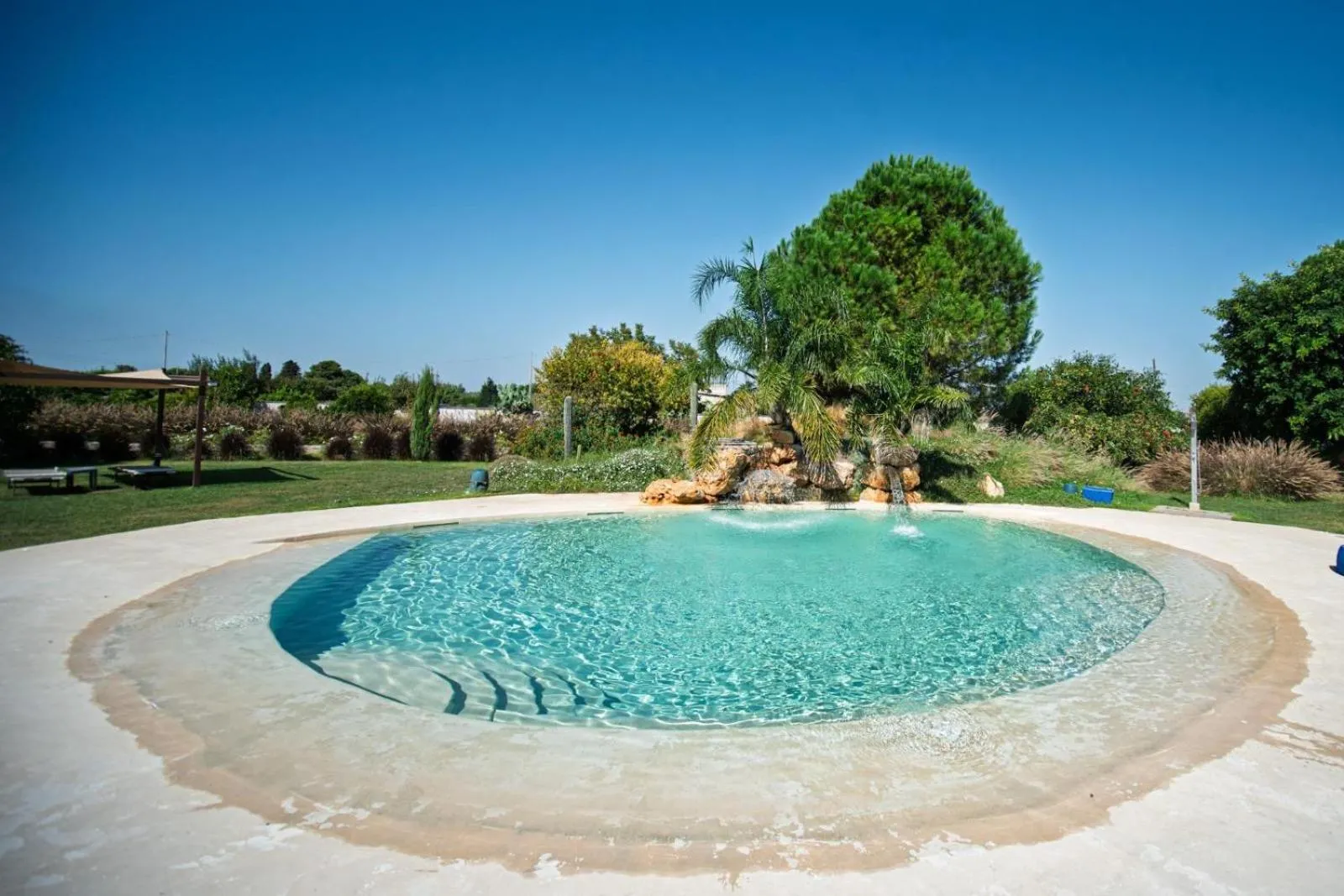 Garden view in Tenuta San Nicola